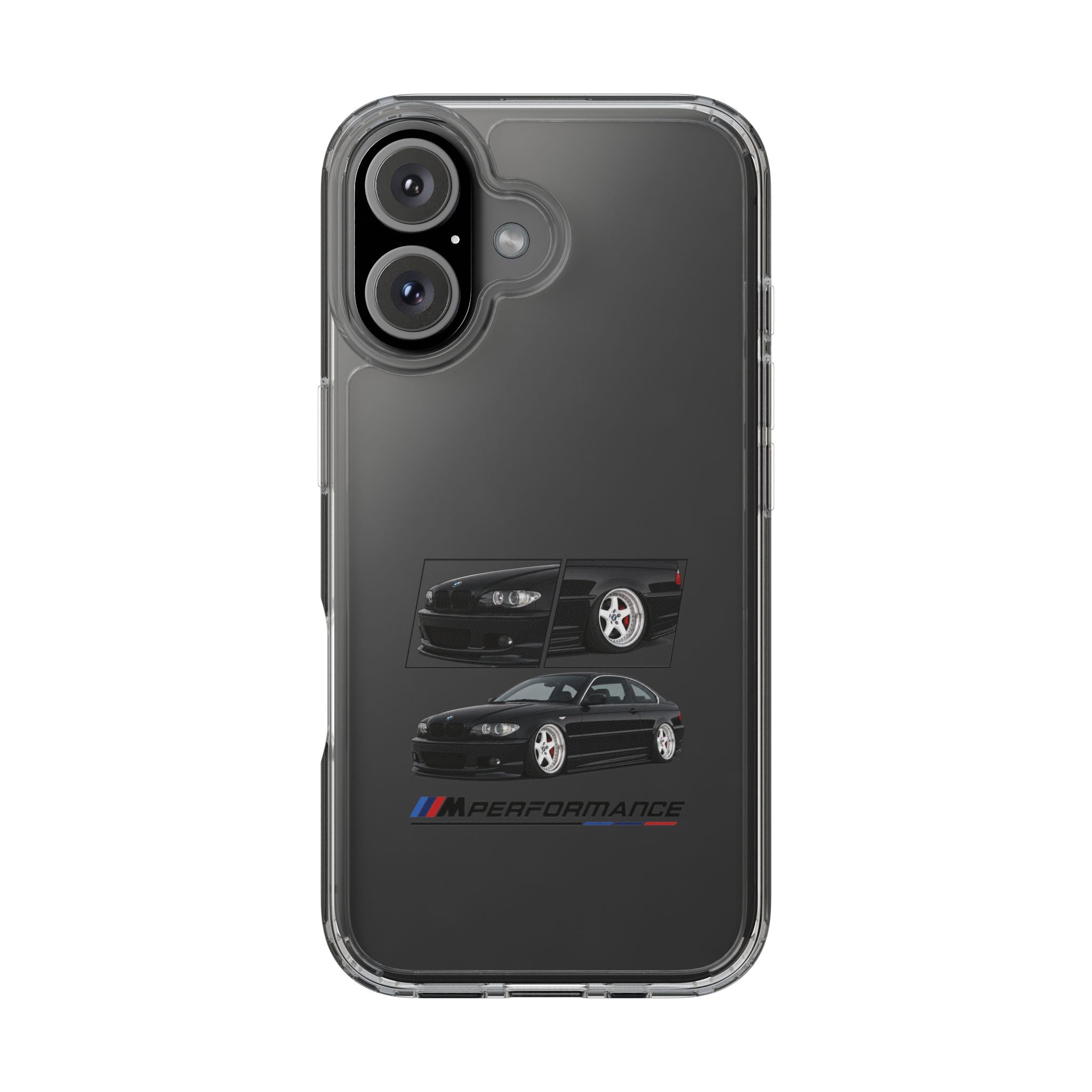 BLACK BMW E46 PHONE CASES