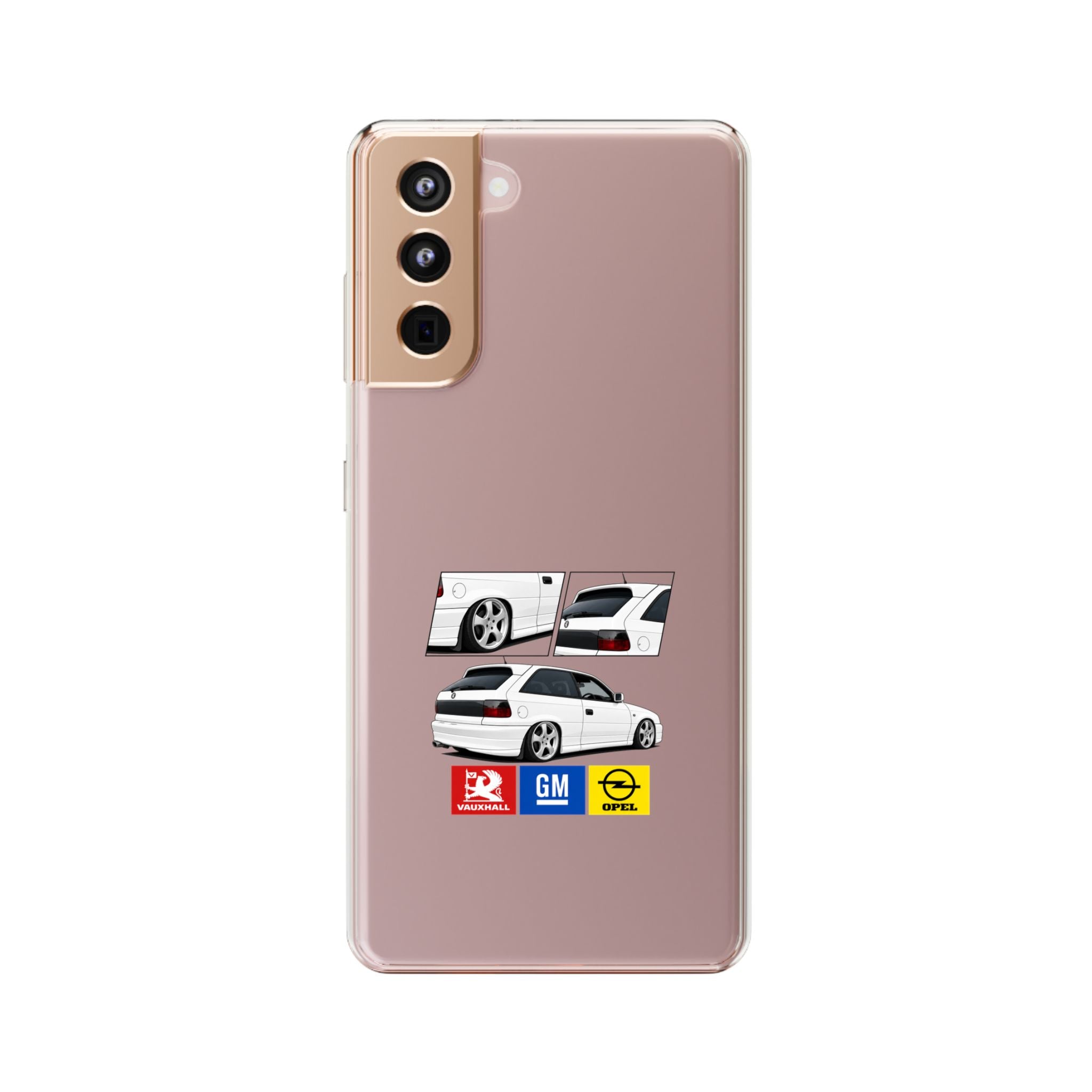WHITE ASTRA MK3 PHONE CASES