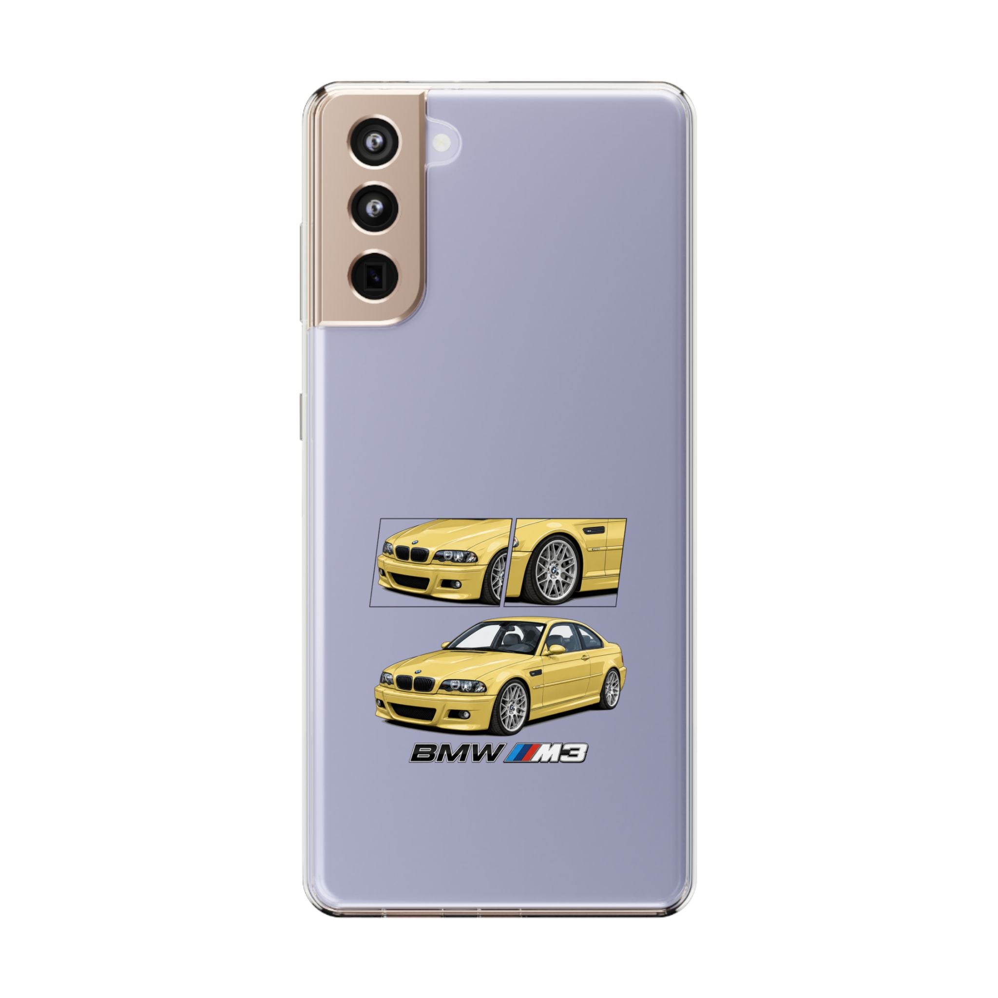 YELLOW BMW E46 PHONE CASES