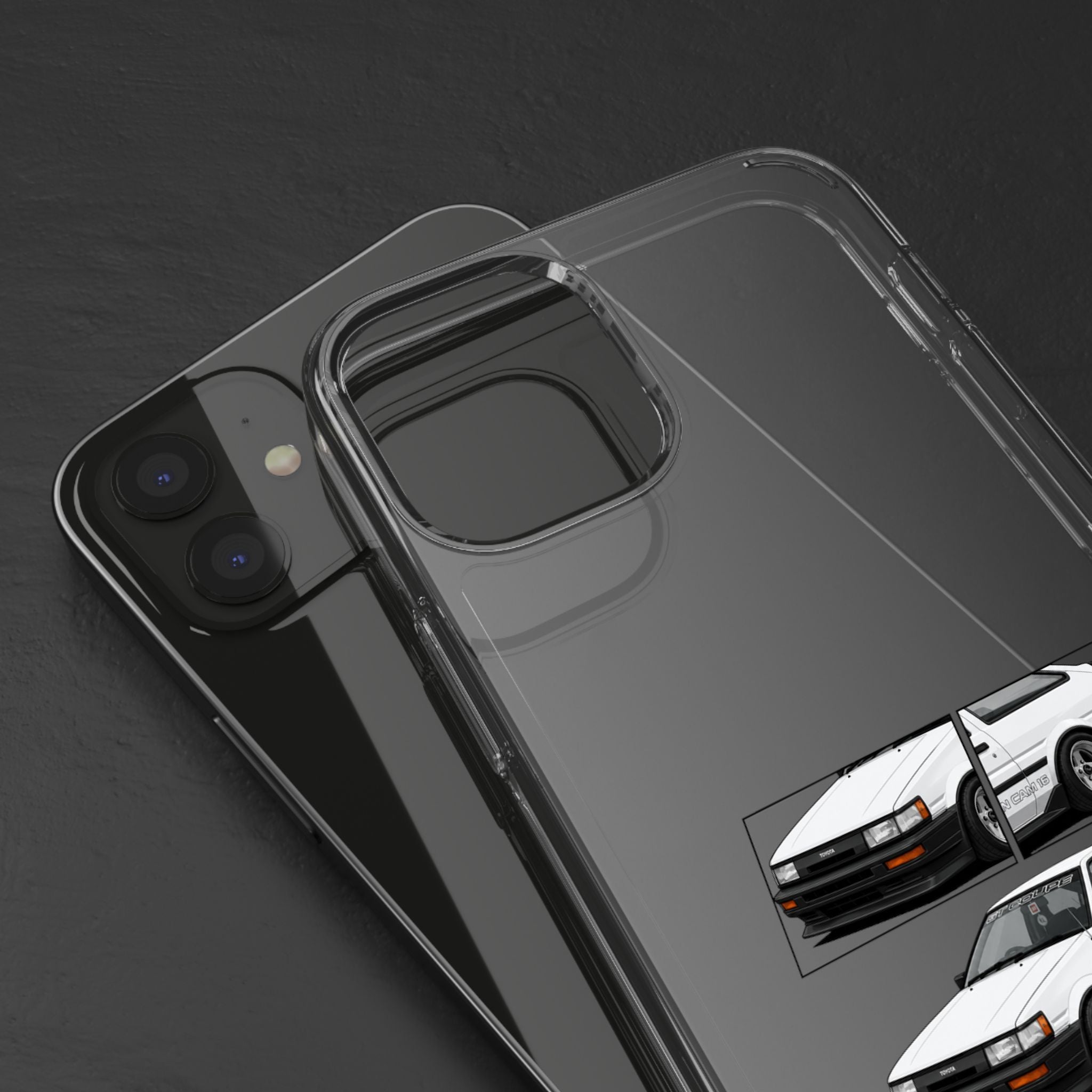 WHITE AE86 TWINCAM PHONE CASES