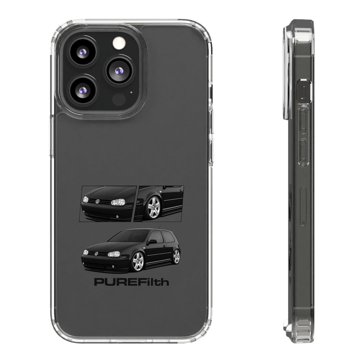 BLACK MK4 GOLF PHONE CASES