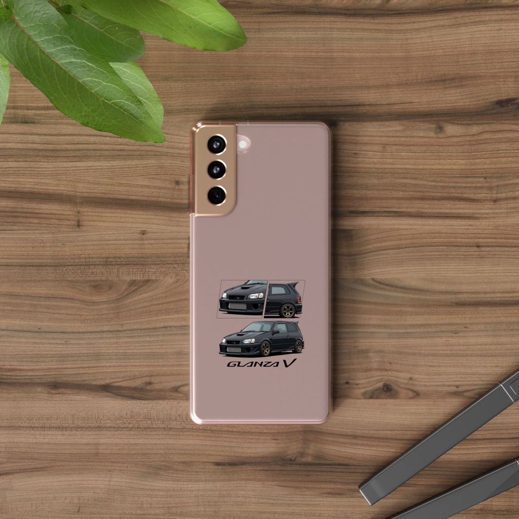 BLACK TOYOTA GLANZA PHONE CASES