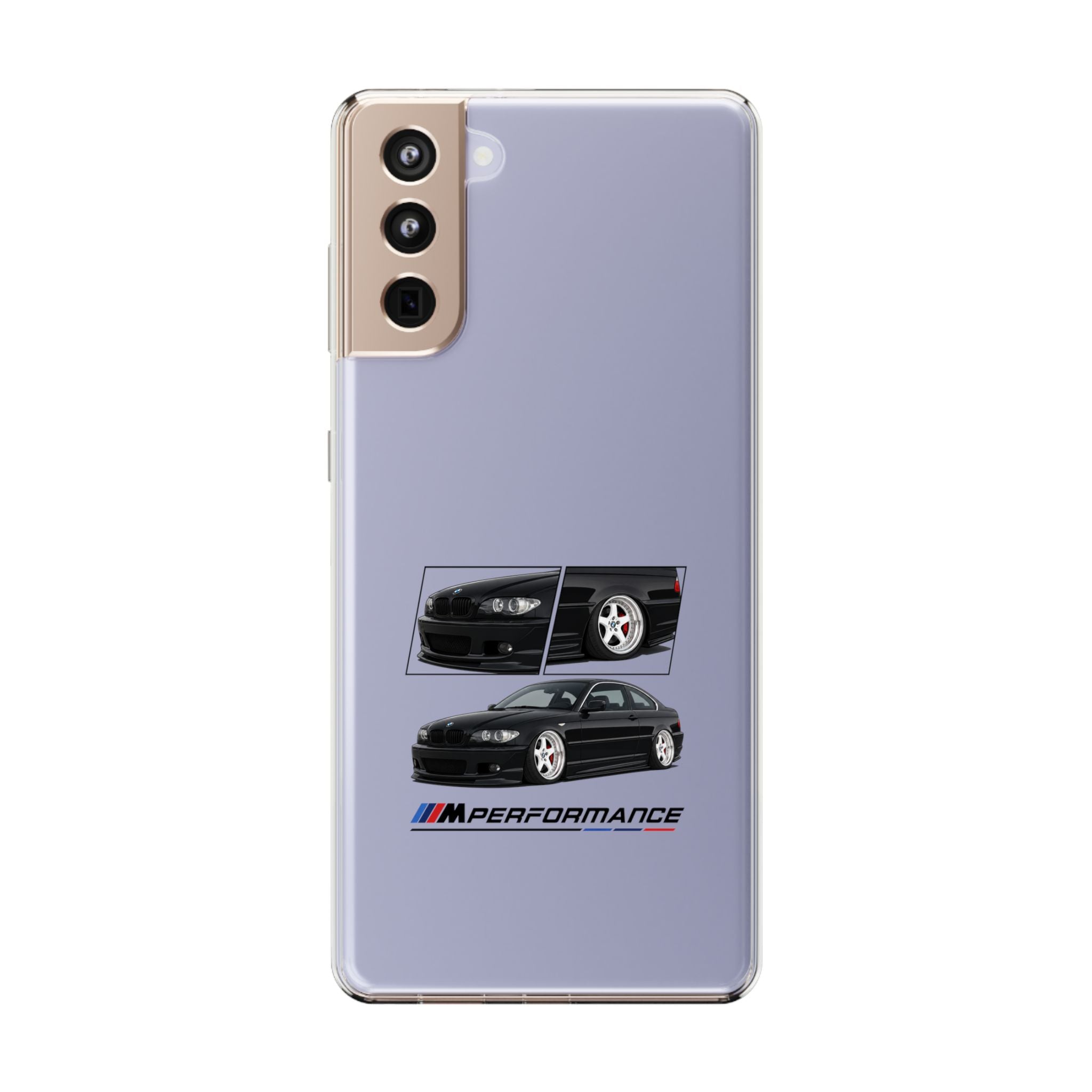 BLACK BMW E46 PHONE CASES