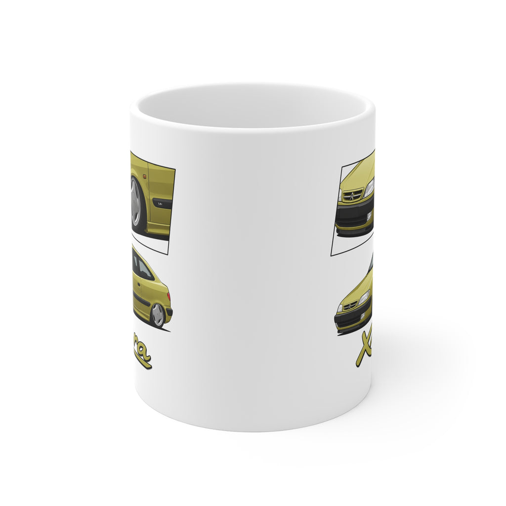 YELLOW CITROËN XSARA MUG