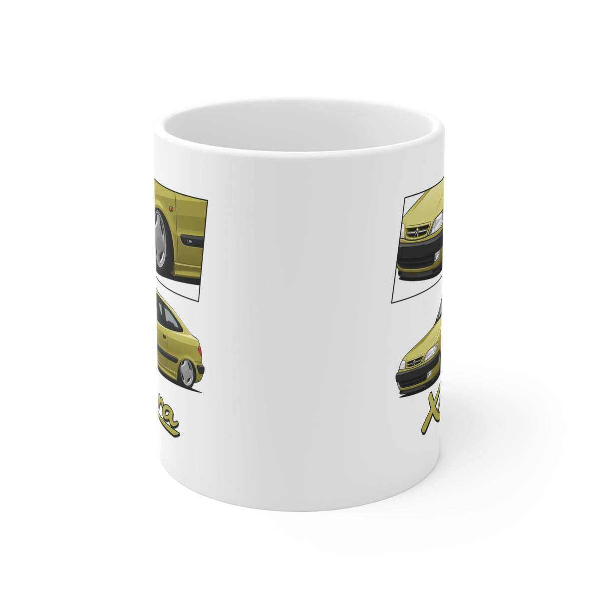 YELLOW CITROËN XSARA MUG