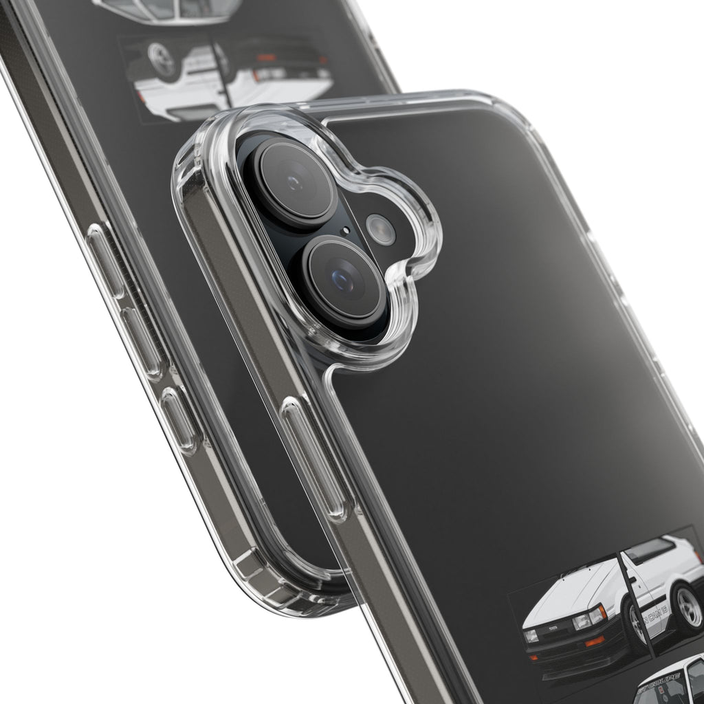 WHITE AE86 TWINCAM PHONE CASES