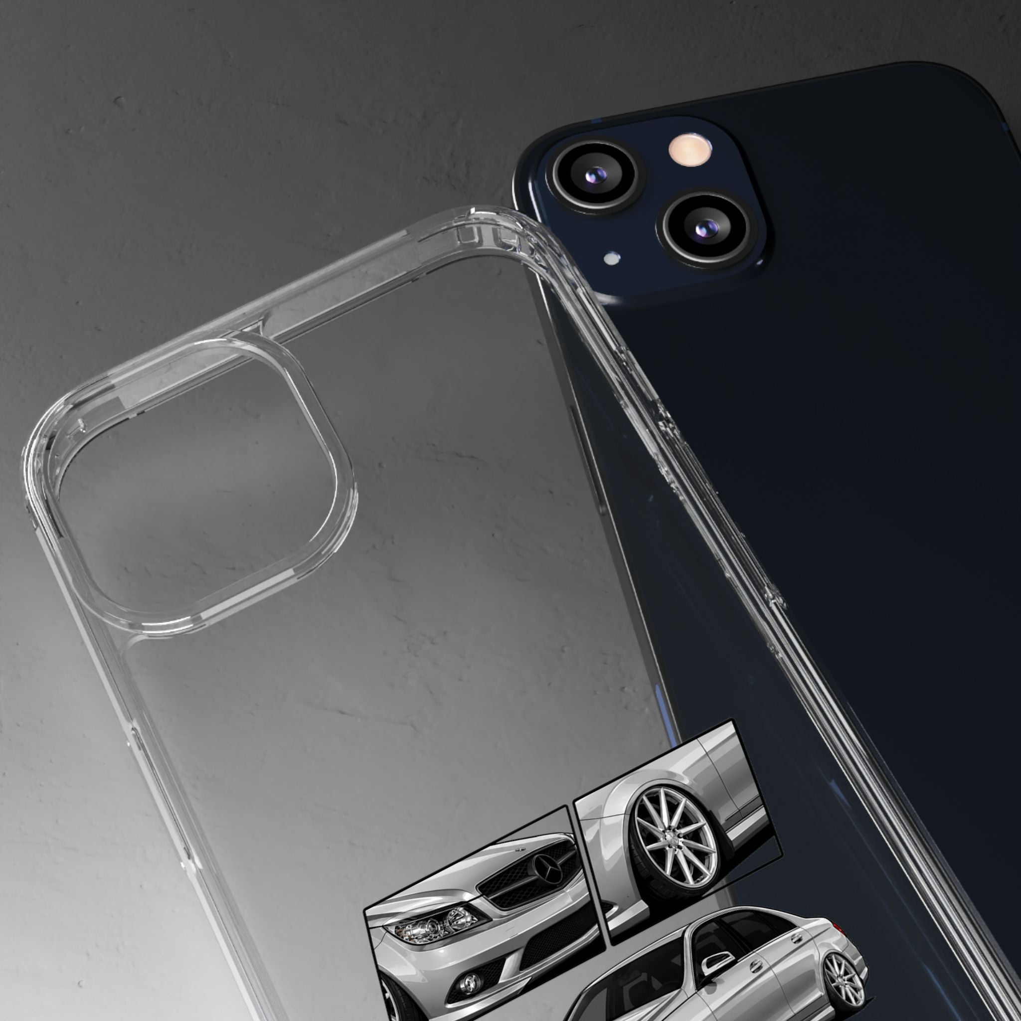 SILVER C-CLASS PHONE CASES