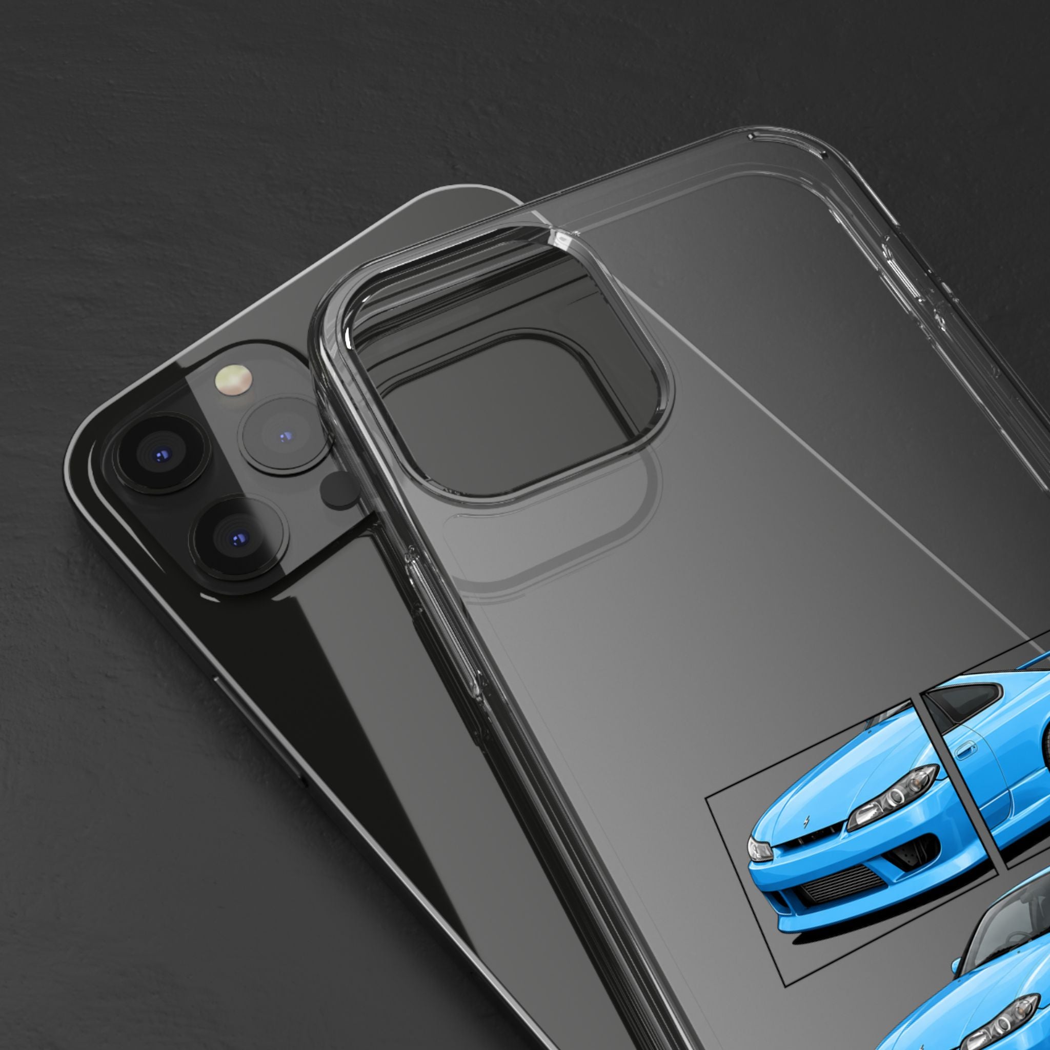 BLUE SILVIA S15 PHONE CASES