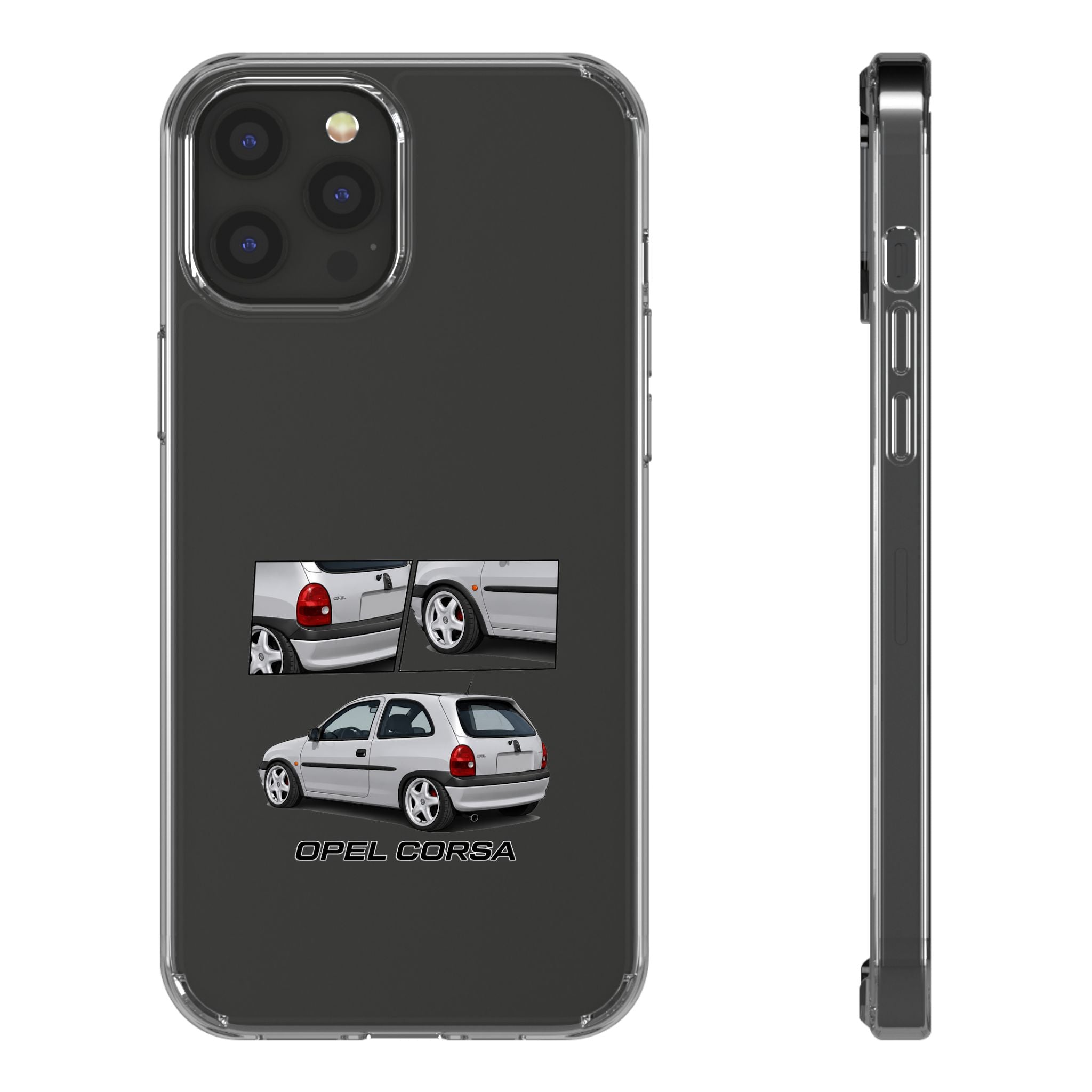 SILVER CORSA B PHONE CASES