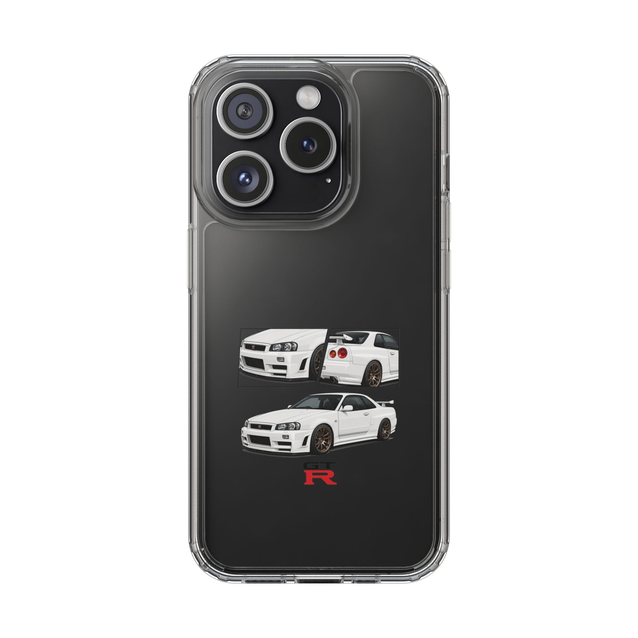 WHITE R34 GTR PHONE CASES