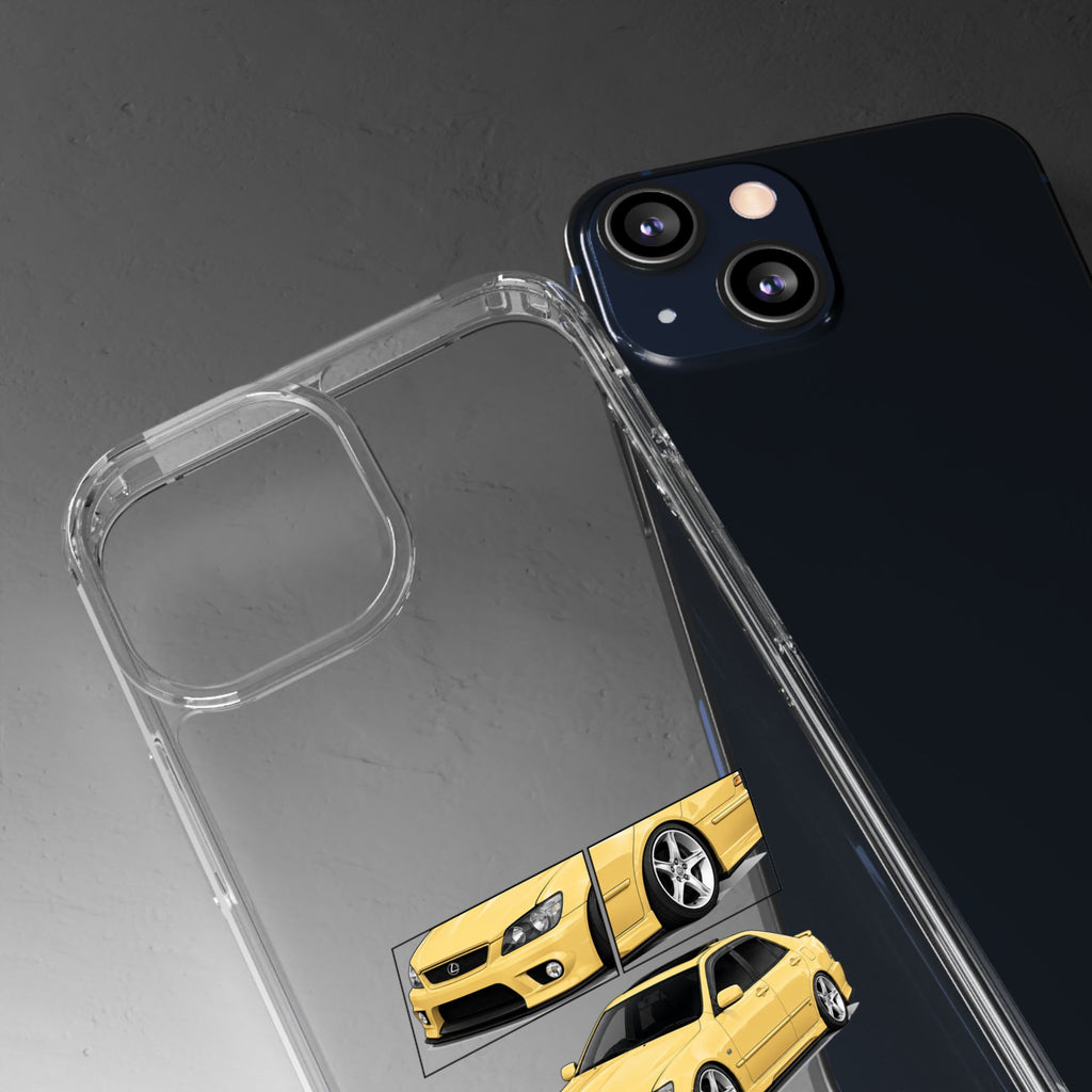 YELLOW LEXUS IS200 PHONE CASES