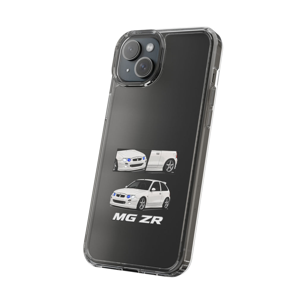 WHITE MG ZR PHONE CASES