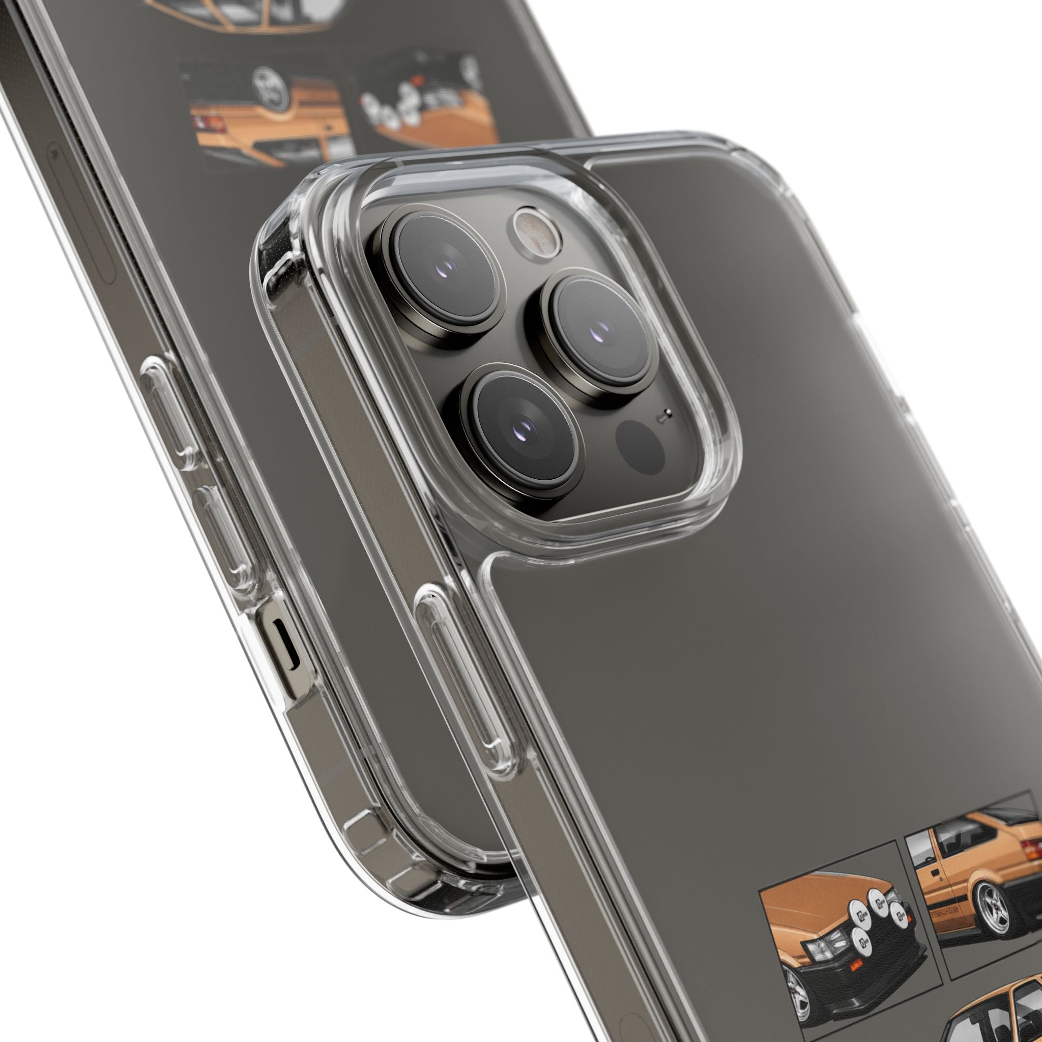 GOLD TWINCAM PHONE CASES