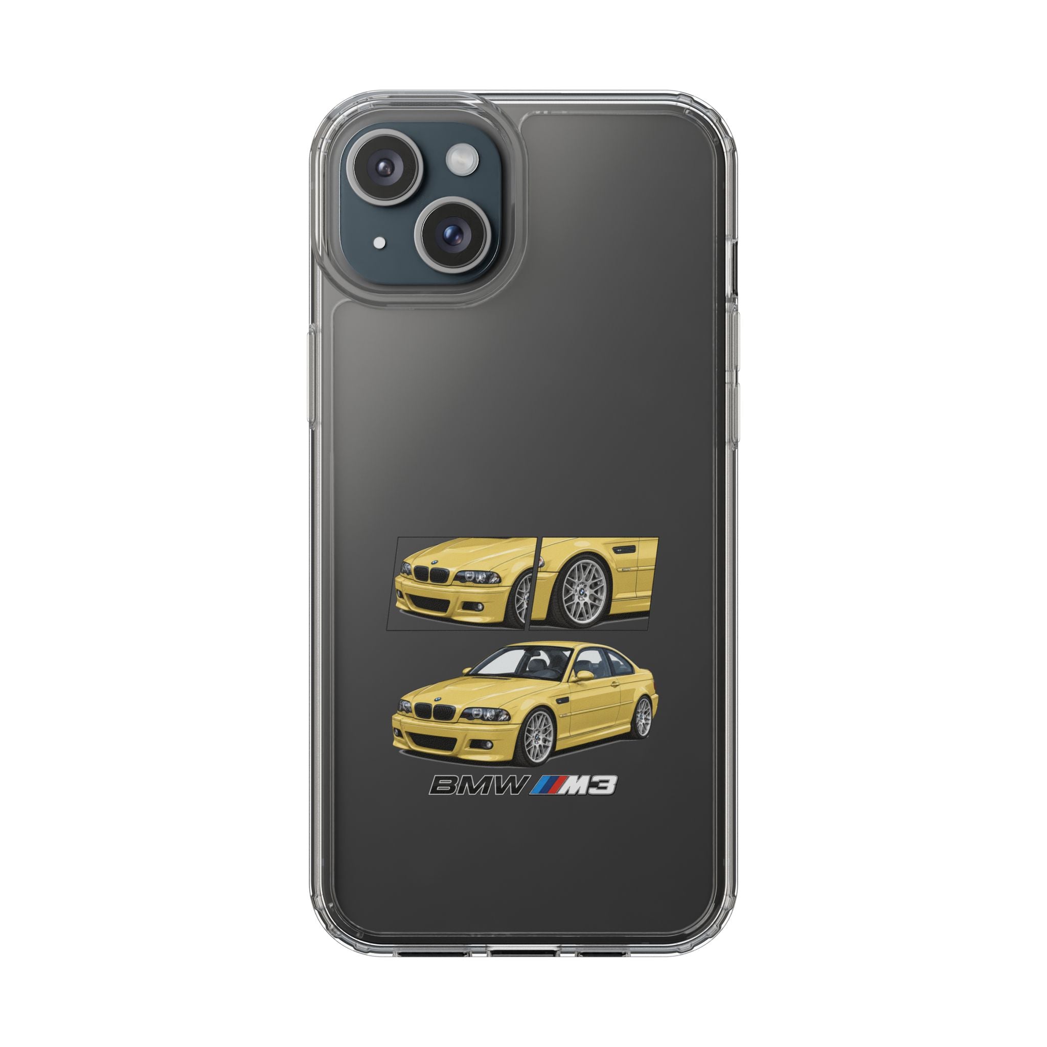YELLOW BMW E46 PHONE CASES
