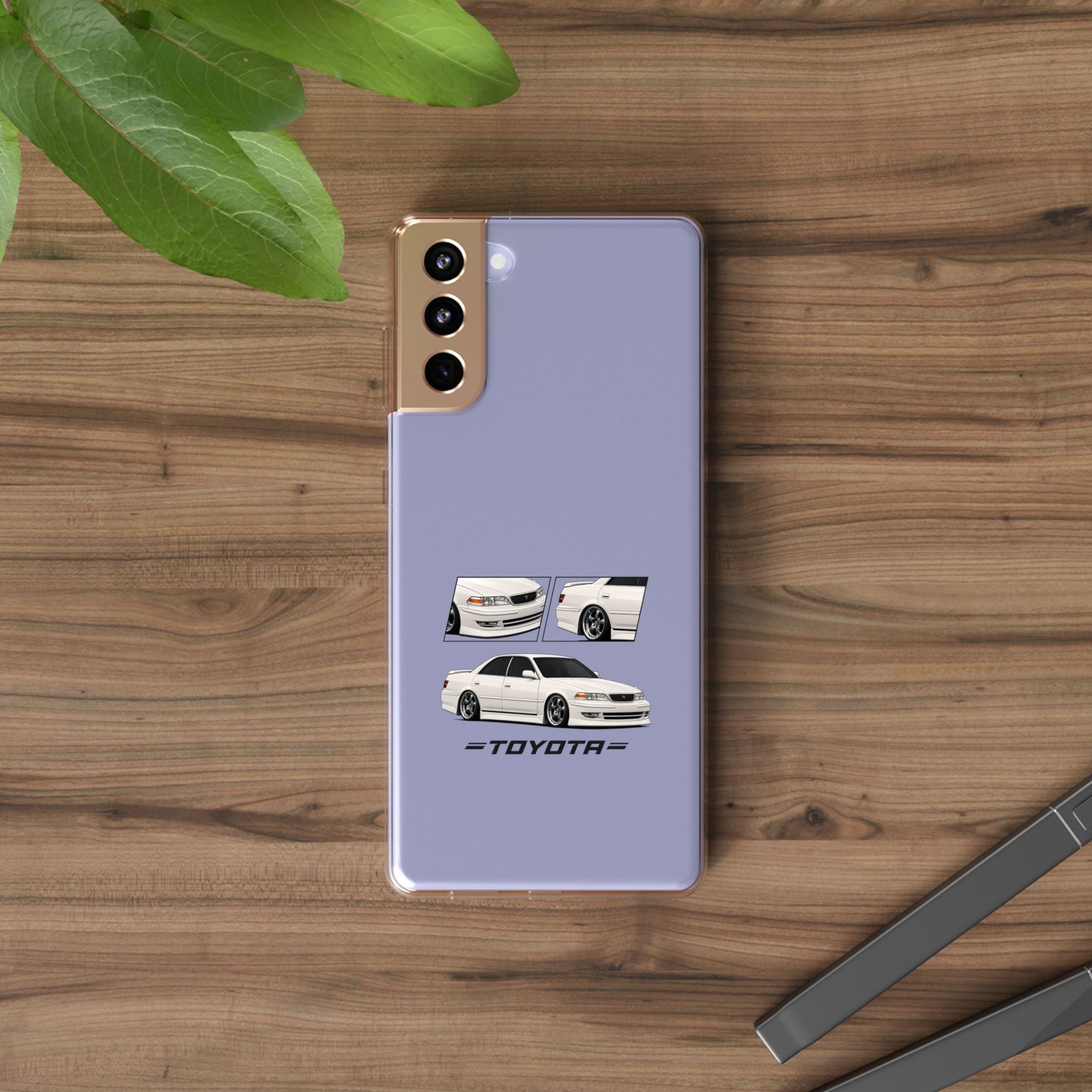 WHITE TOYOTA JZX100 MK2 PHONE CASES
