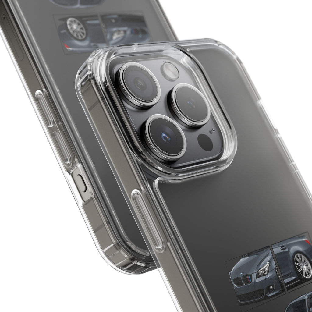 GREY BMW E60 PHONE CASES
