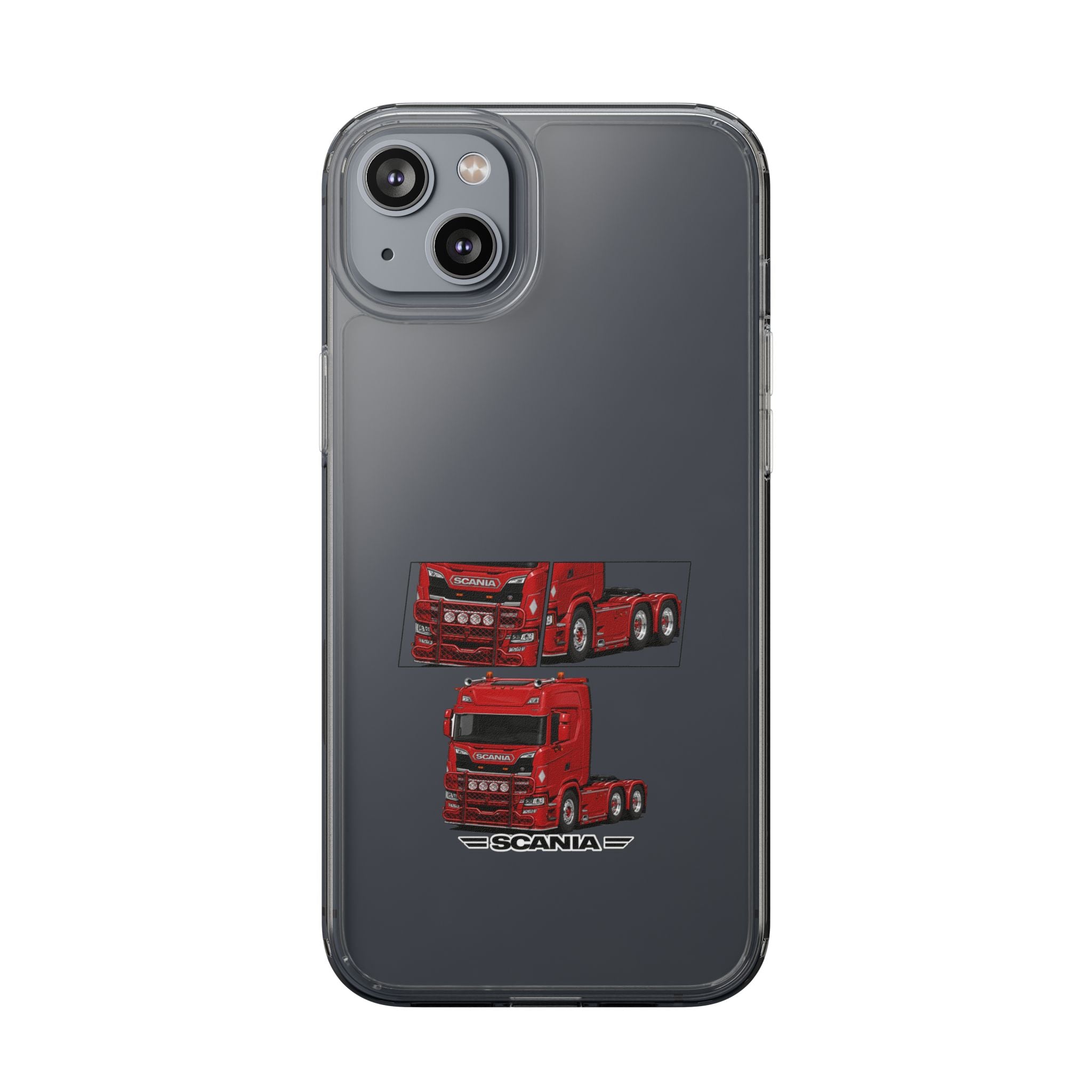 RED SCANIA S-SERIES PHONE CASES