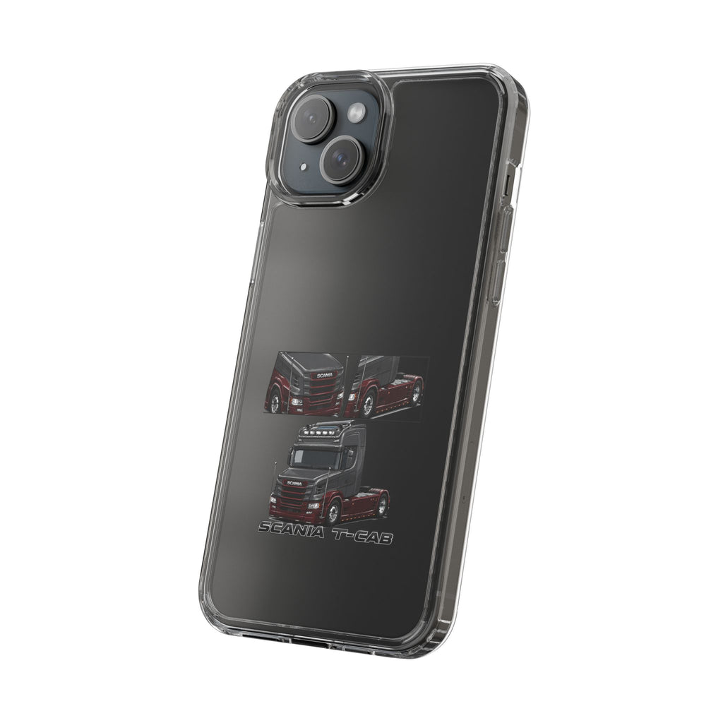 GREYBURGANDY SCANIA T-CAB PHONE CASES