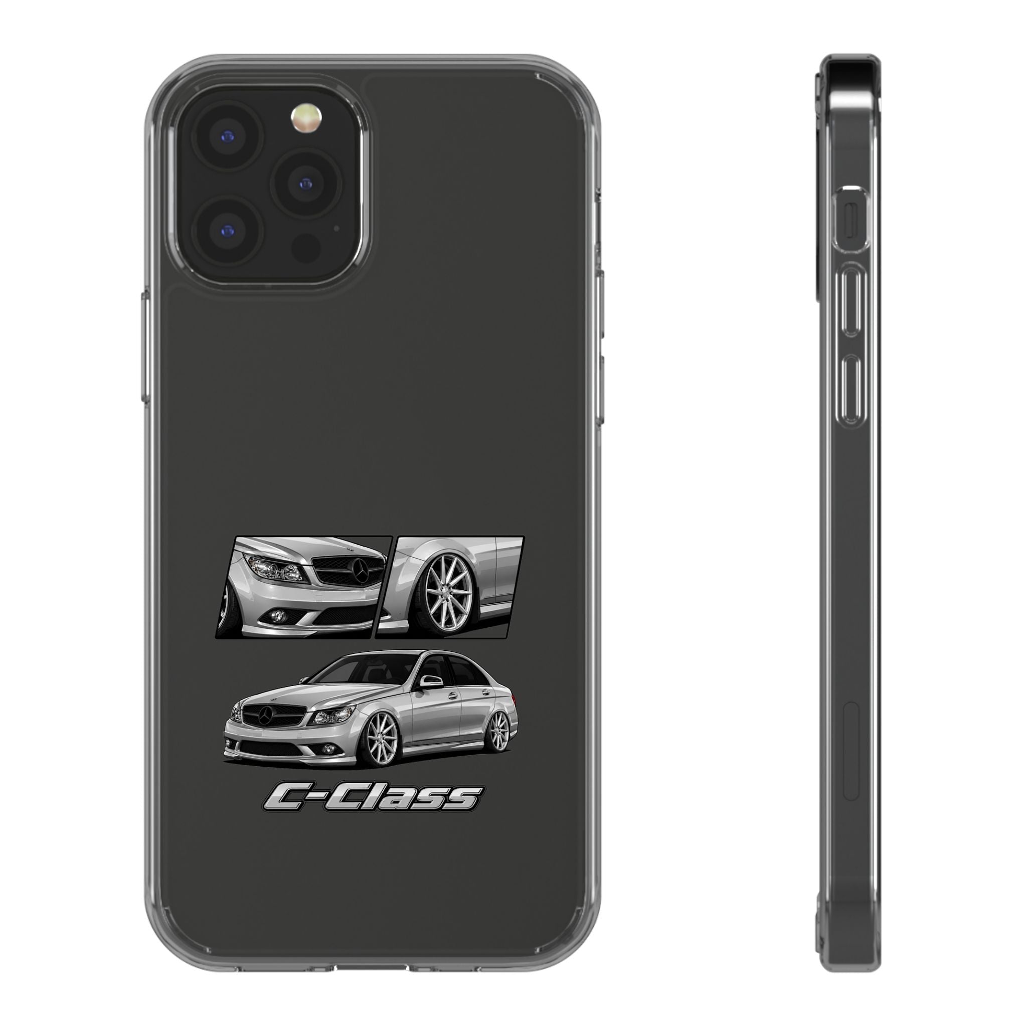 SILVER C-CLASS PHONE CASES