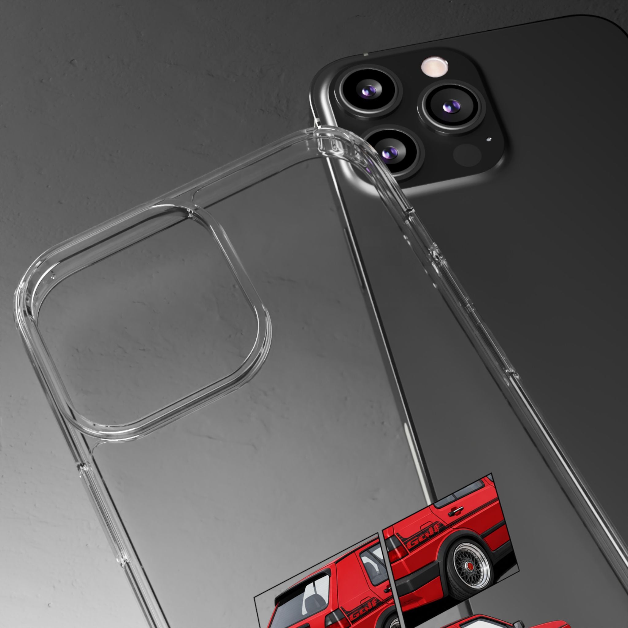 RED MK2 GOLF PHONE CASES