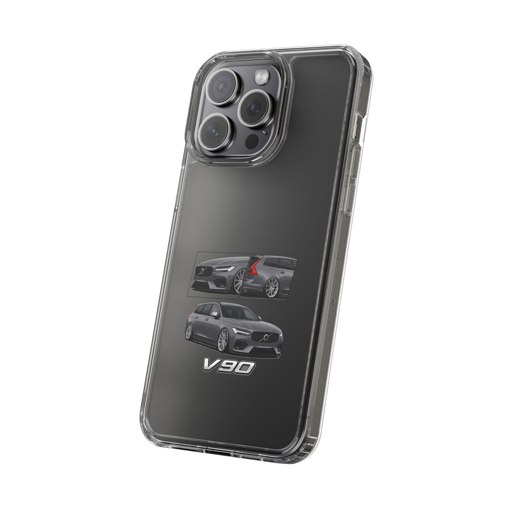 GREY VOLVO V90 PHONE CASES