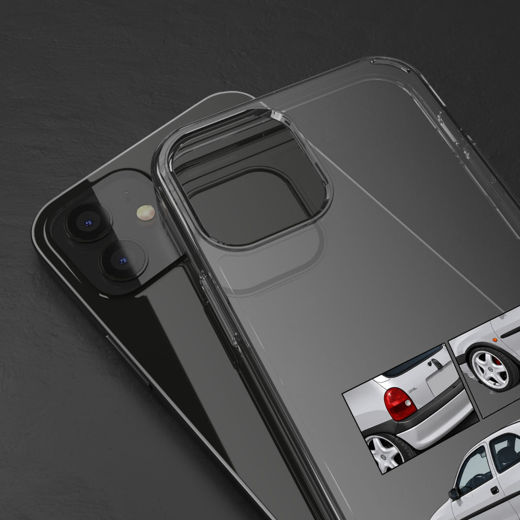 SILVER CORSA B PHONE CASES