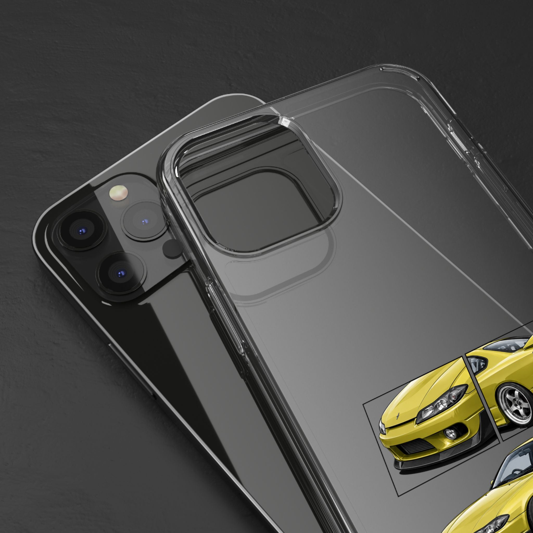GOLD NISSAN S15 PHONE CASES