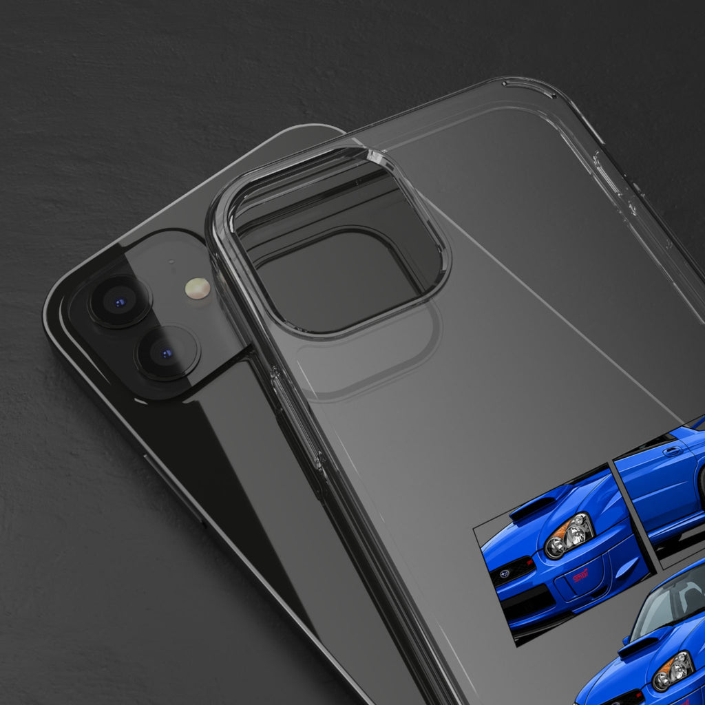 BLUE IMPREZA STI PHONE CASES