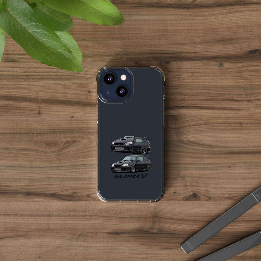 BLACK TOYOTA GLANZA PHONE CASES
