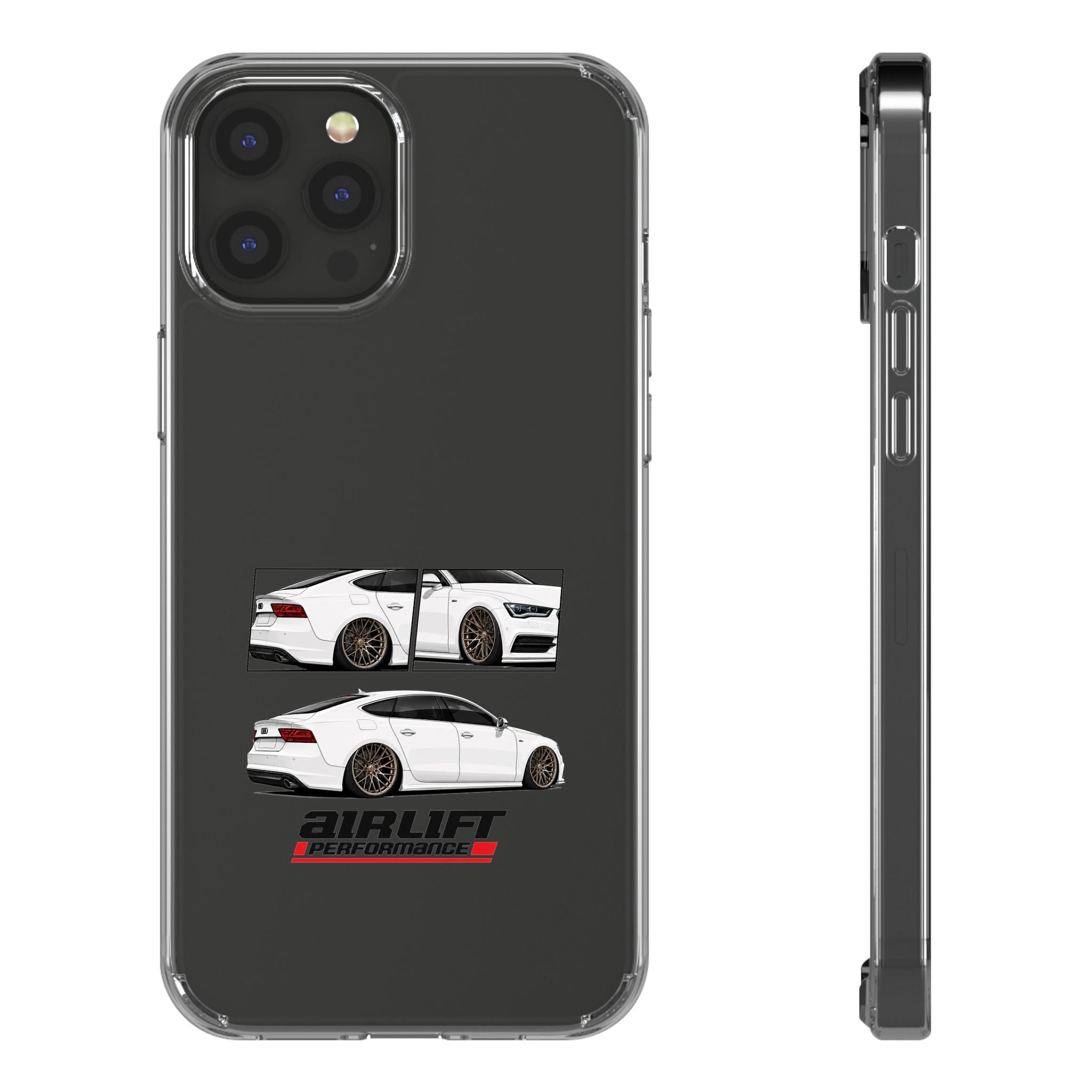 WHITE AUDI A7 PHONE CASES
