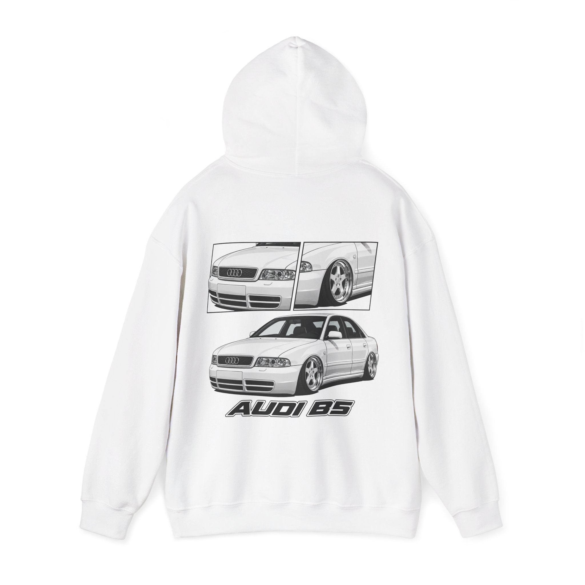 WHITE AUDI A4 B5 JUMPER
