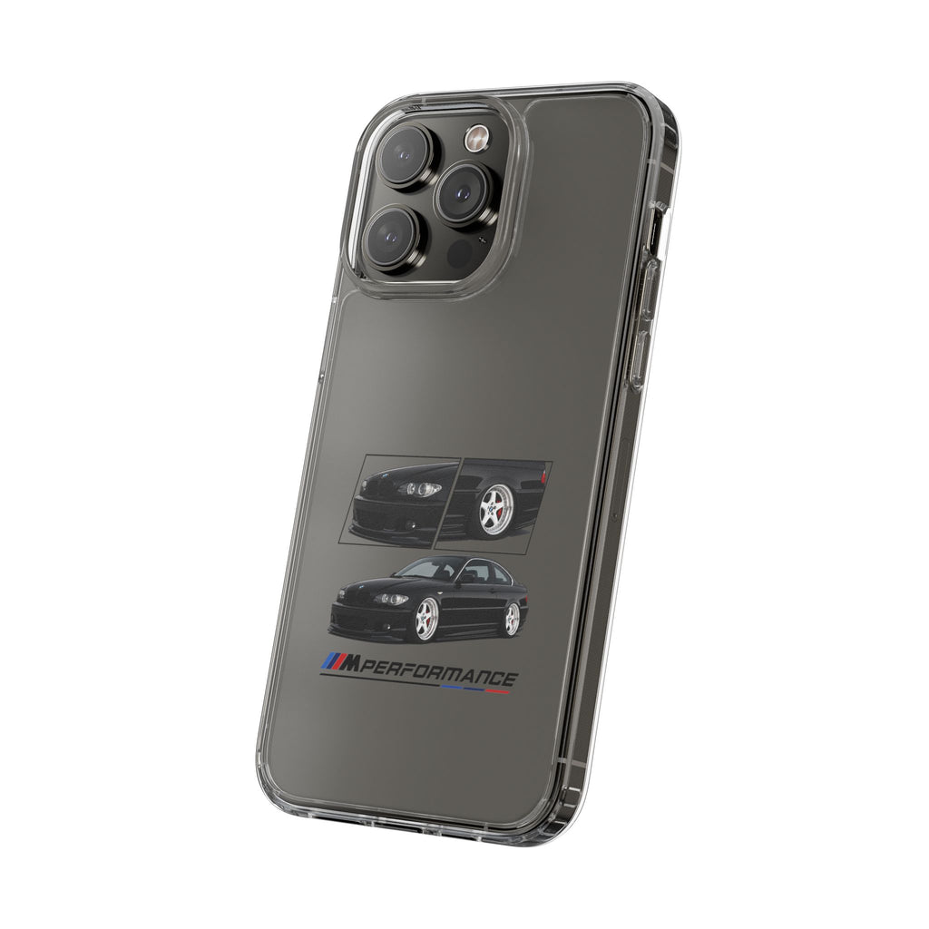 BLACK BMW E46 PHONED CASES