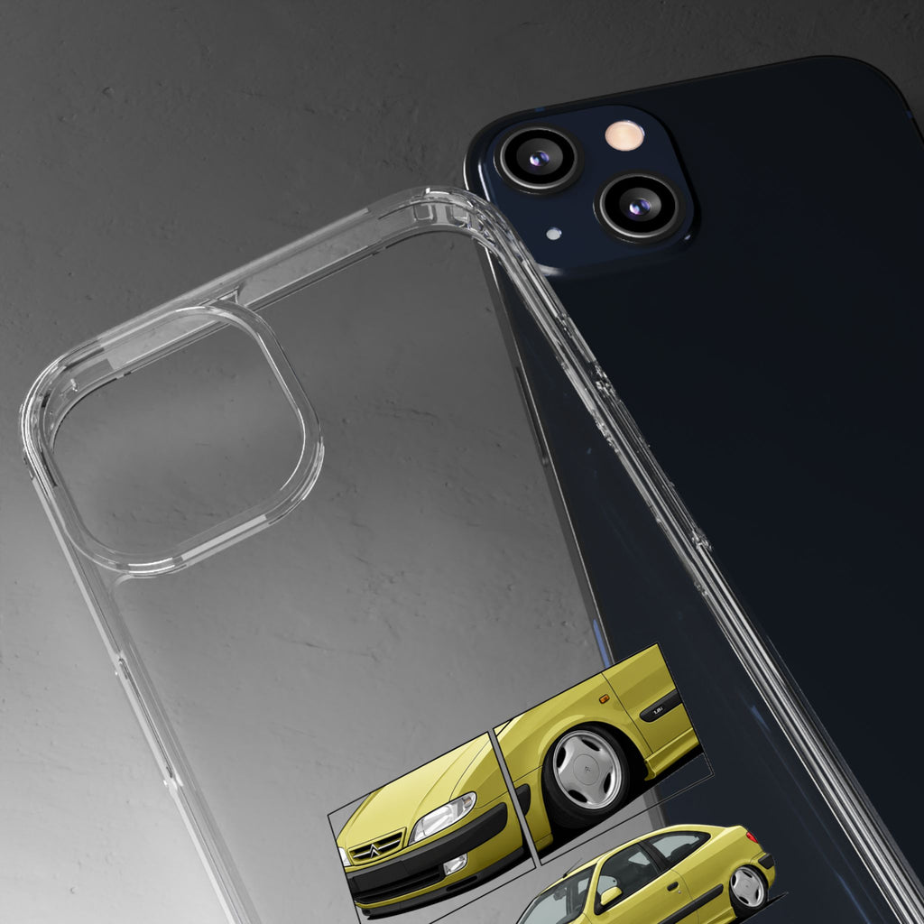 YELLOW CITREON XSARA PHONE CASES
