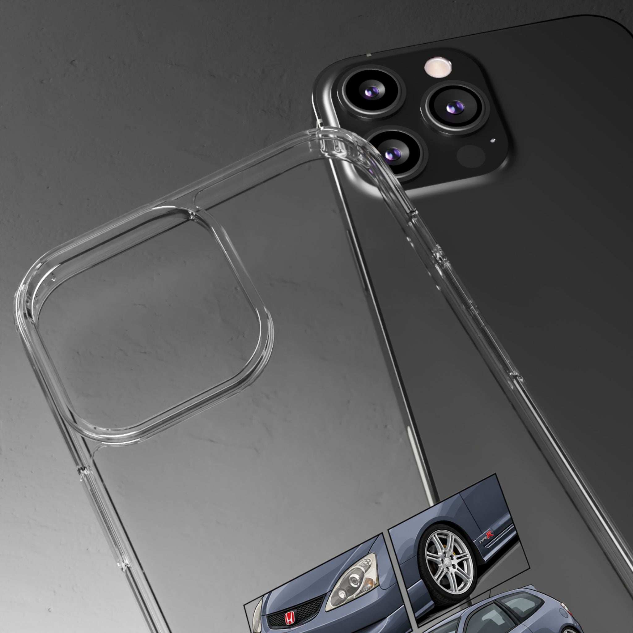 COSMIC GREY CIVIC TYPE R PHONE CASES