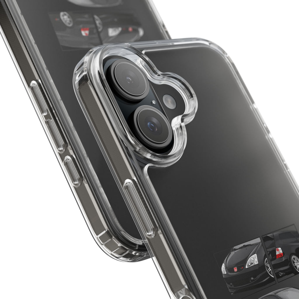 BLACK EP3 TYPE R PHONE CASES