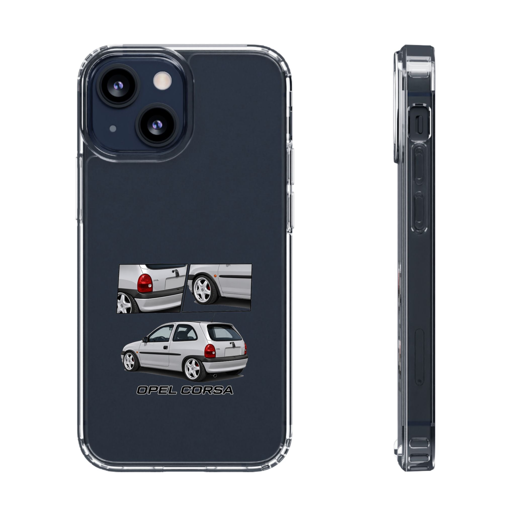 SILVER CORSA B PHONE CASES