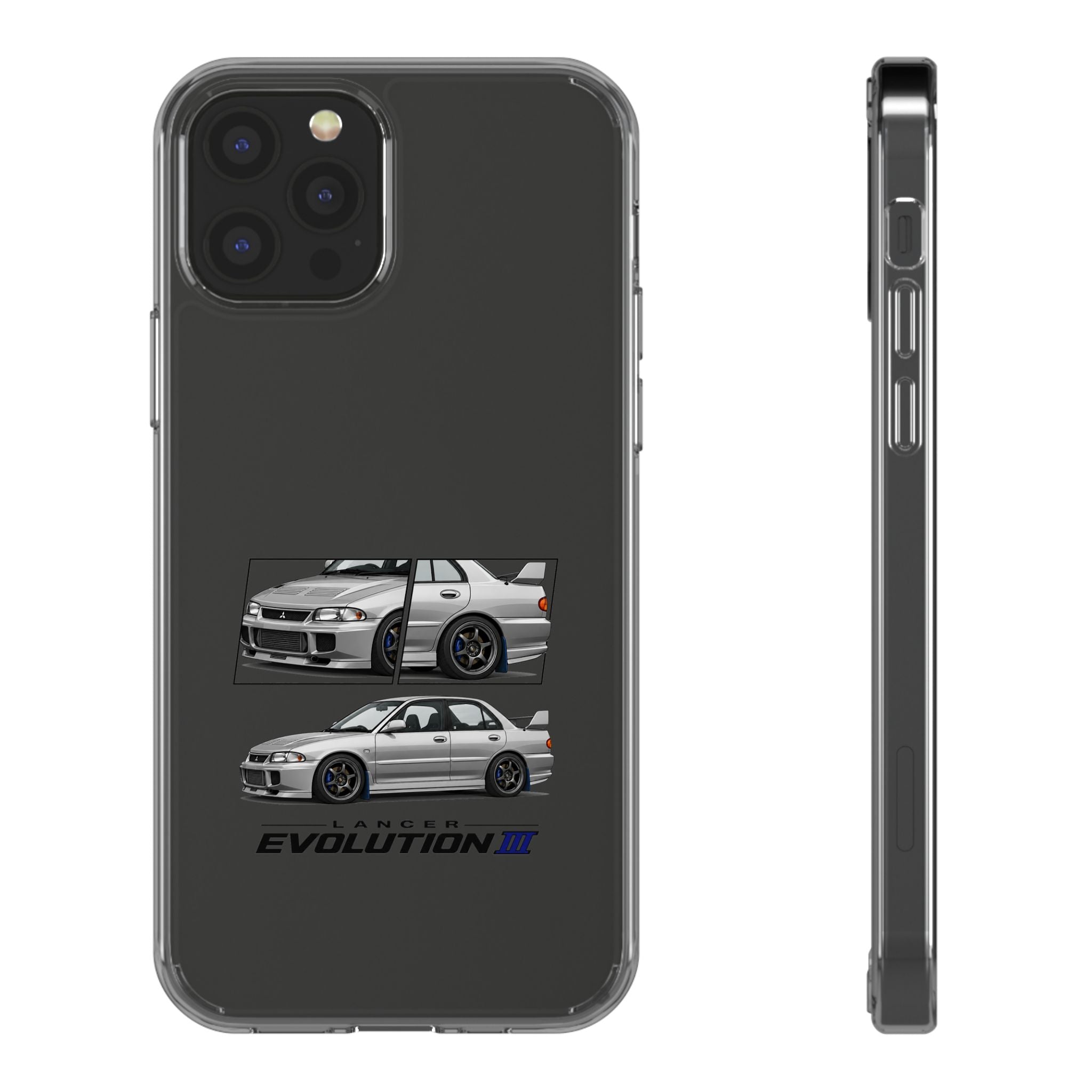 SILVER EVO 3 PHONE CASES