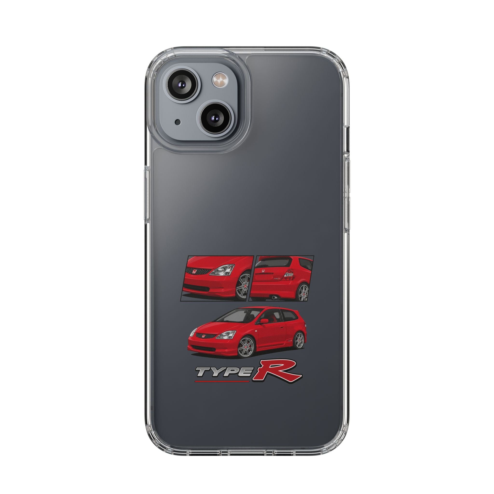 RED CIVIC TYPE R PHONE CASES