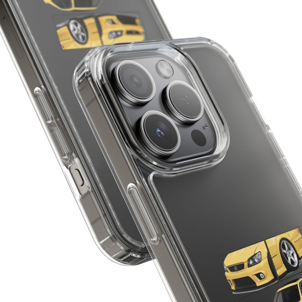 YELLOW LEXUS IS200 PHONE CASES