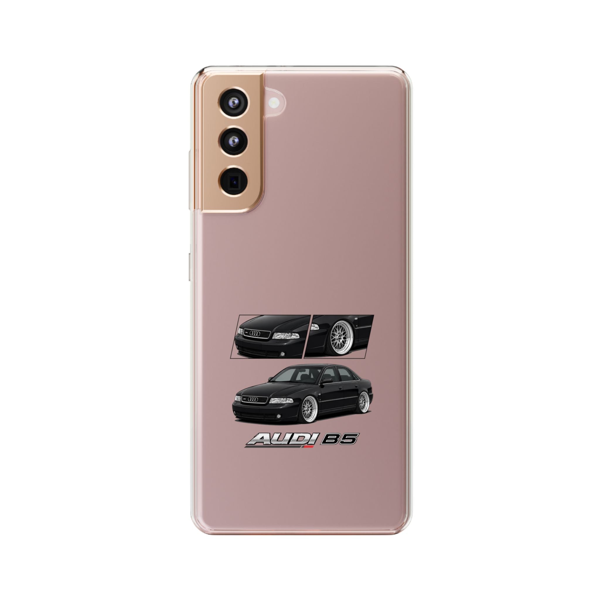 BLACK B5 AUDI A4 PHONE CASES