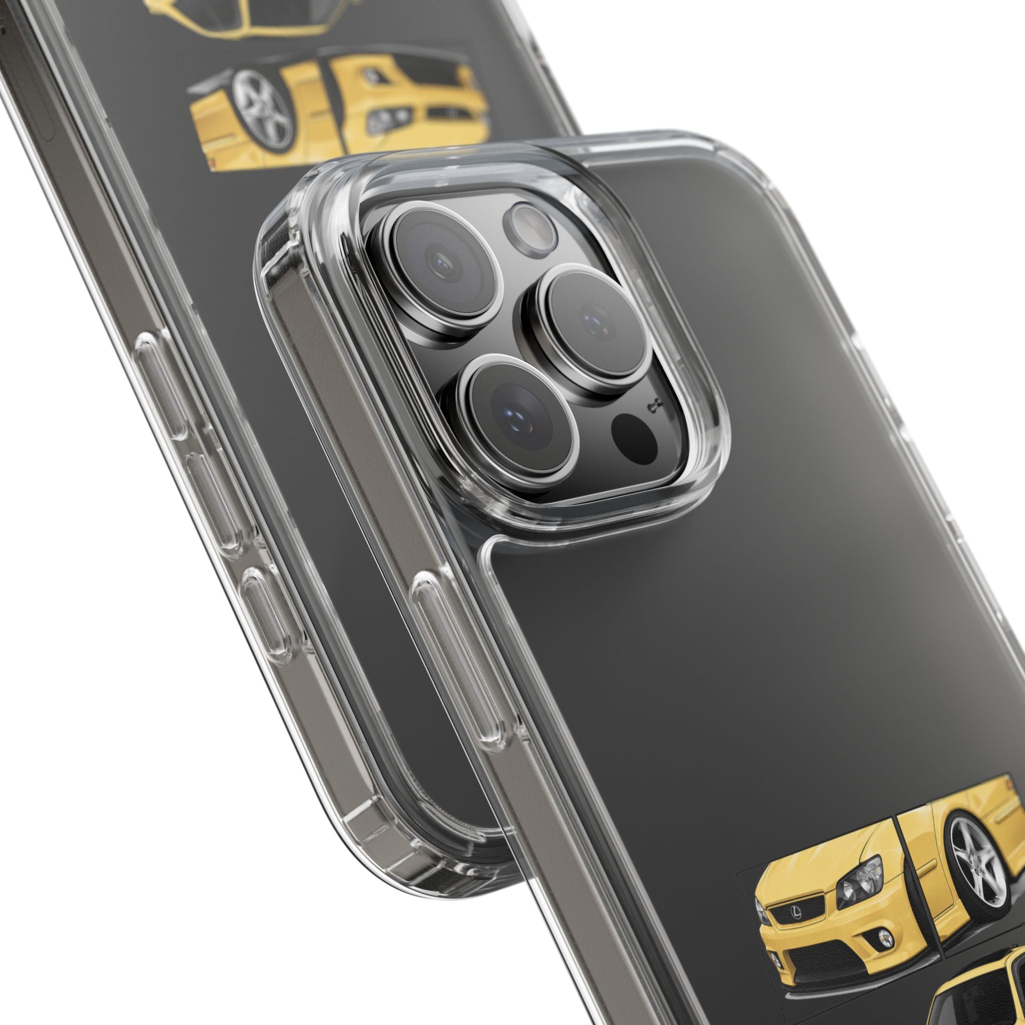 YELLOW LEXUS IS200 PHONE CASES