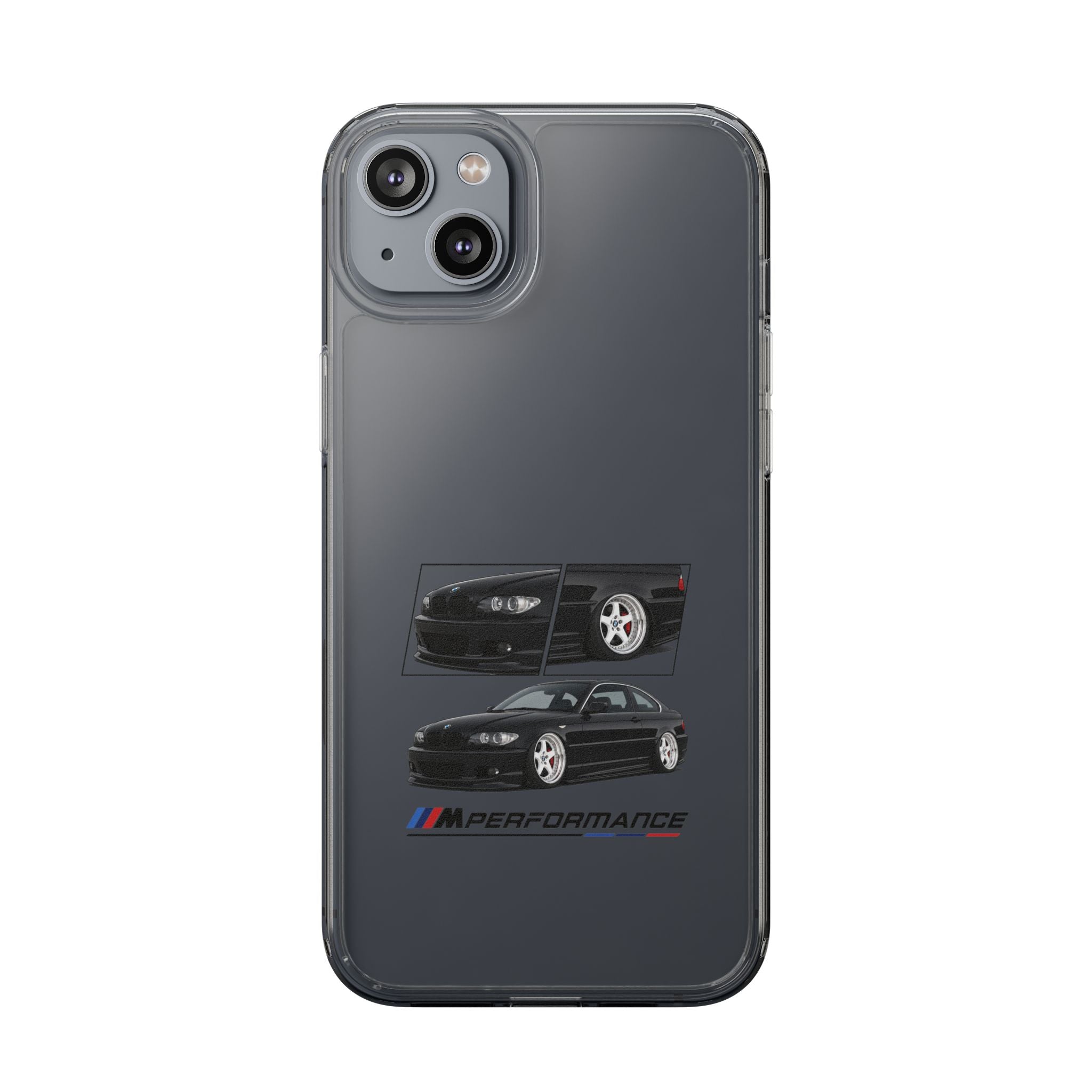 BLACK BMW E46 PHONE CASES
