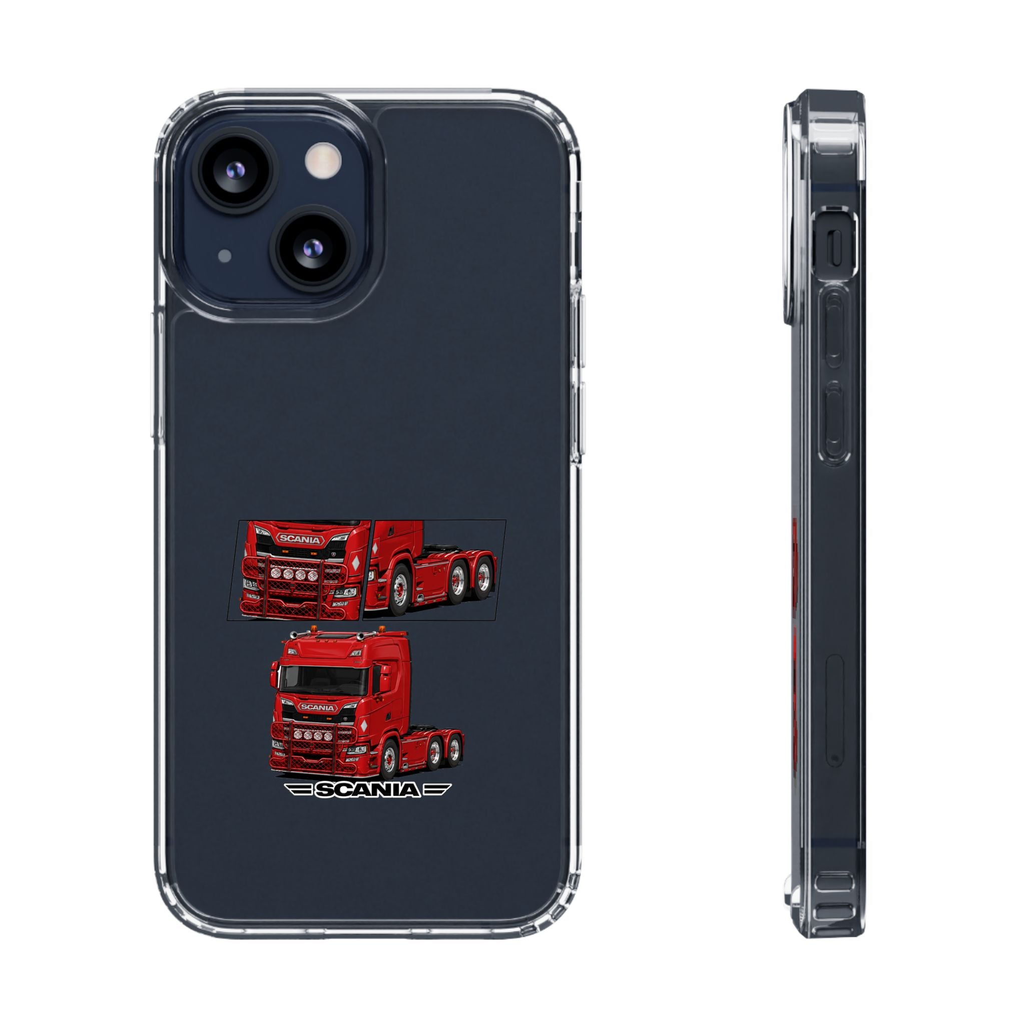 RED SCANIA S-SERIES PHONE CASES