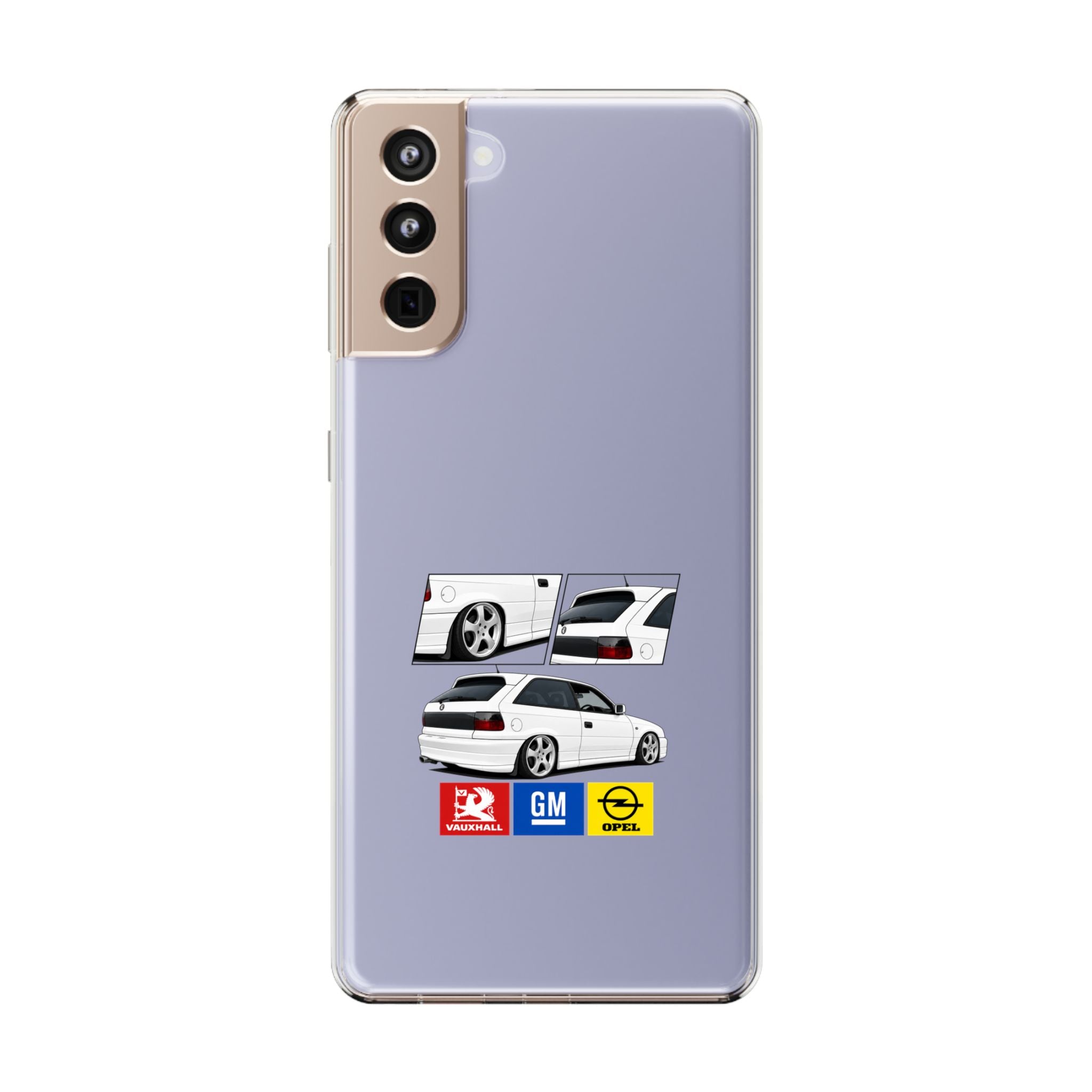 WHITE ASTRA MK3 PHONE CASES