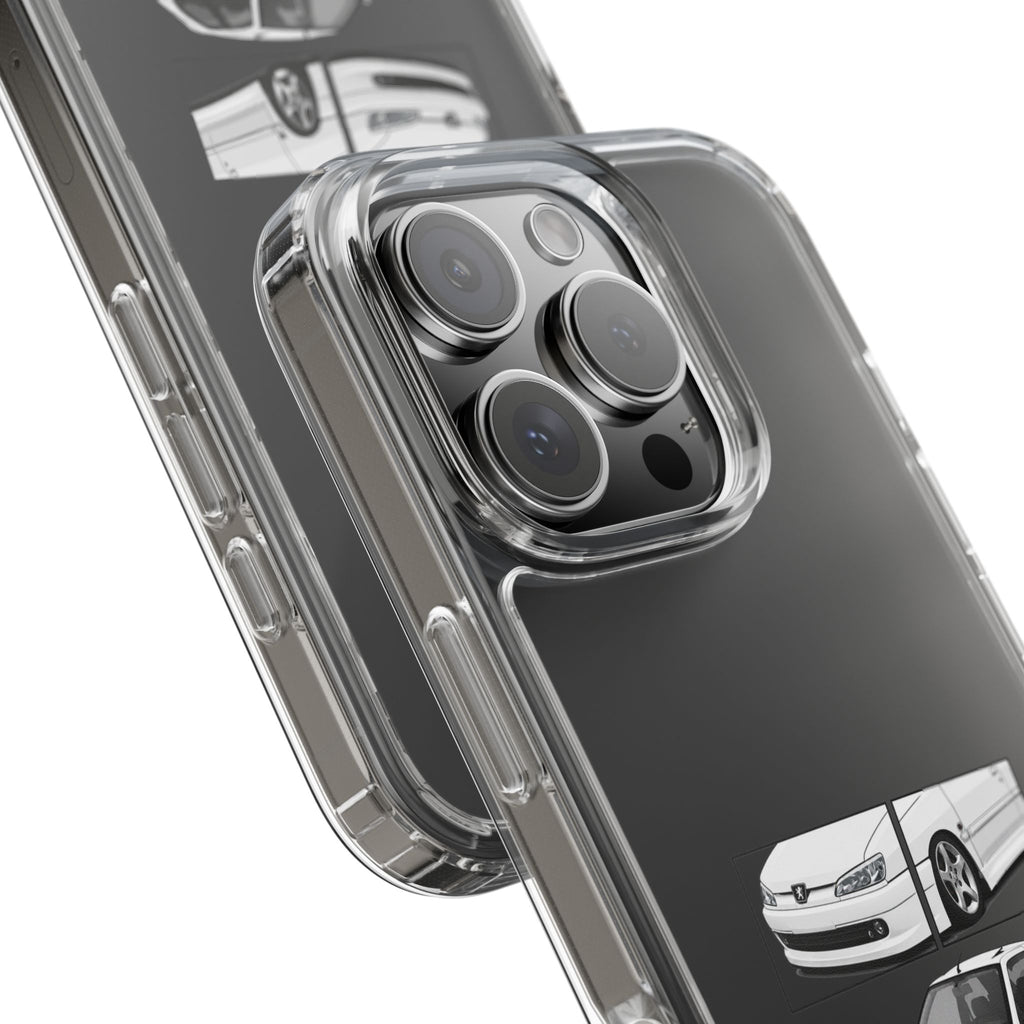 WHITE DTURBO PHONE CASES