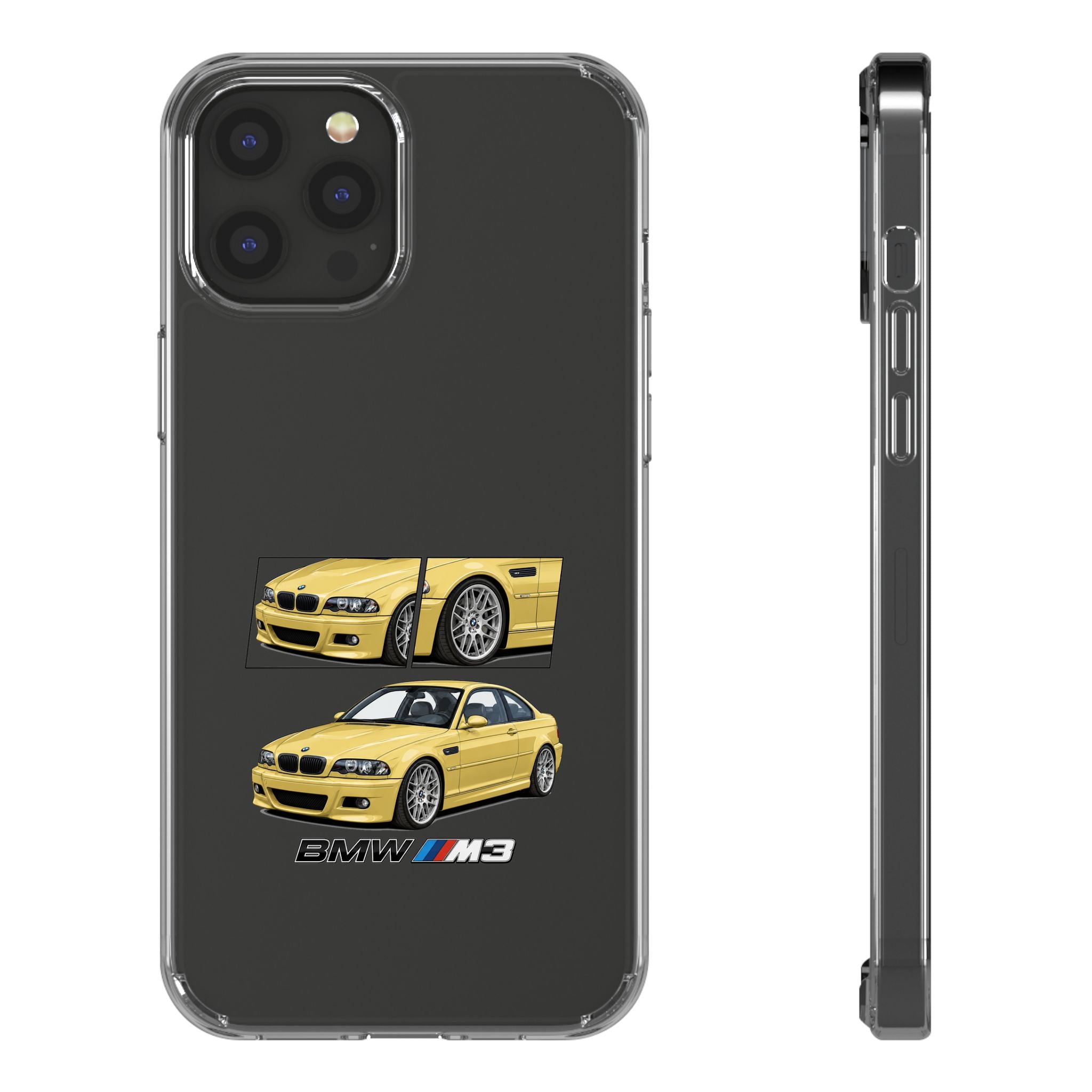 YELLOW BMW E46 PHONE CASES