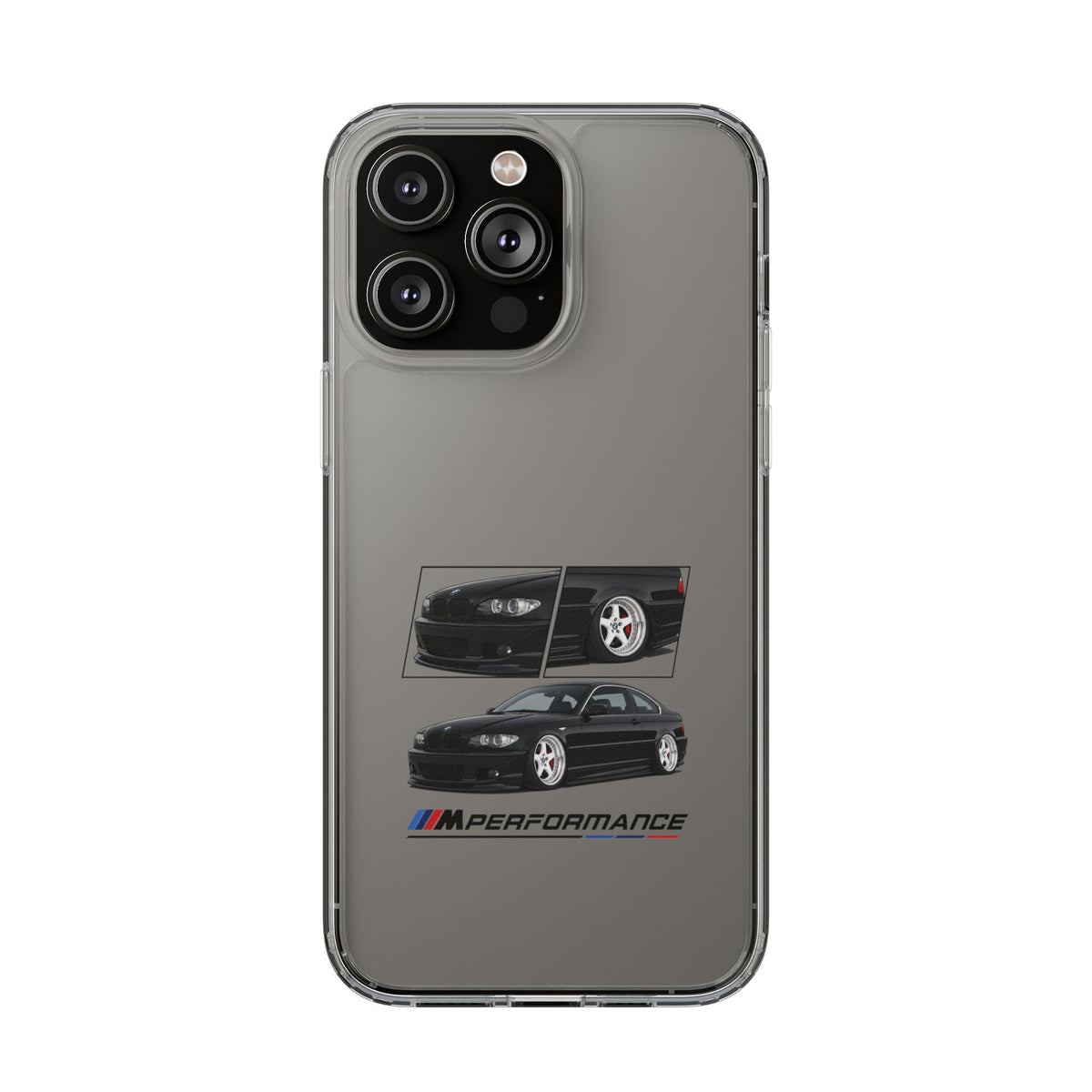 BLACK BMW E46 PHONE CASES