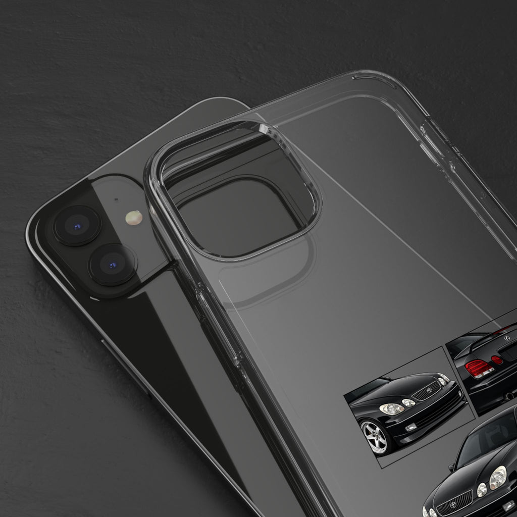 BLACK TOYOTA ARISTO PHONE CASES