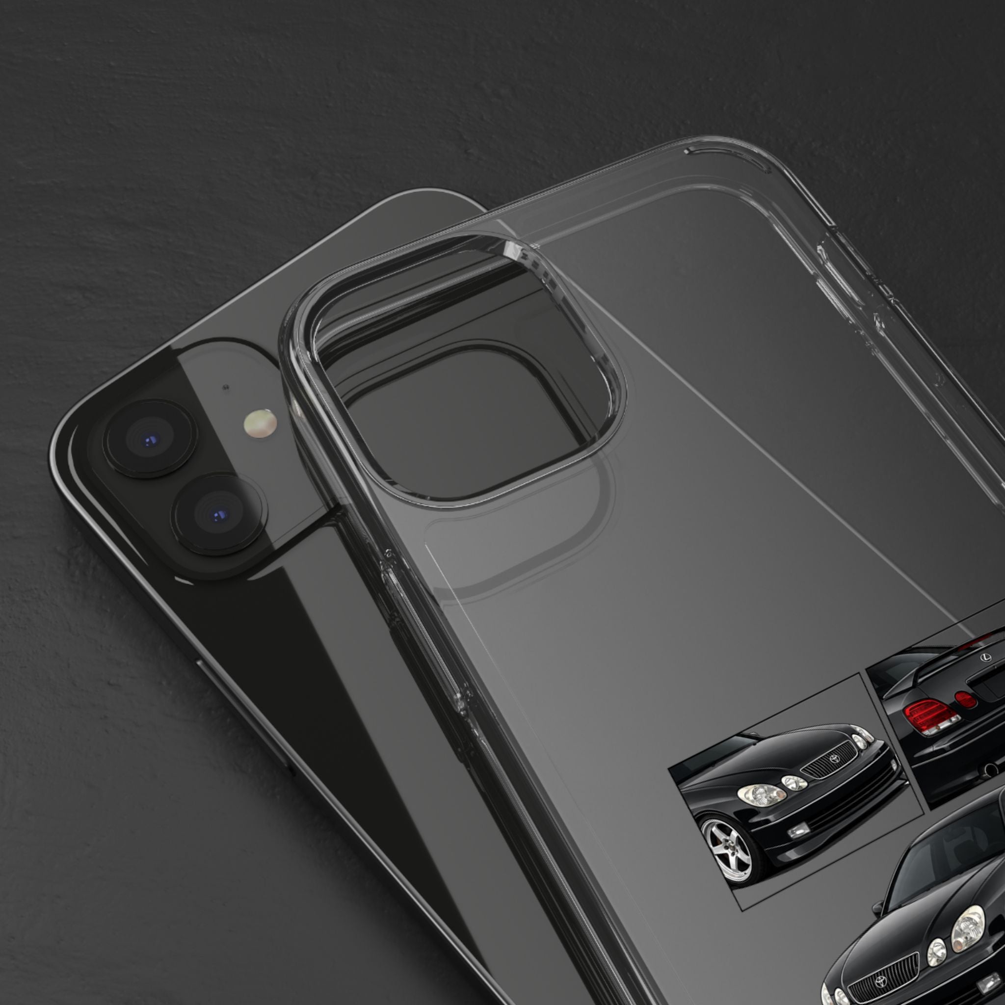BLACK TOYOTA ARISTO PHONE CASES