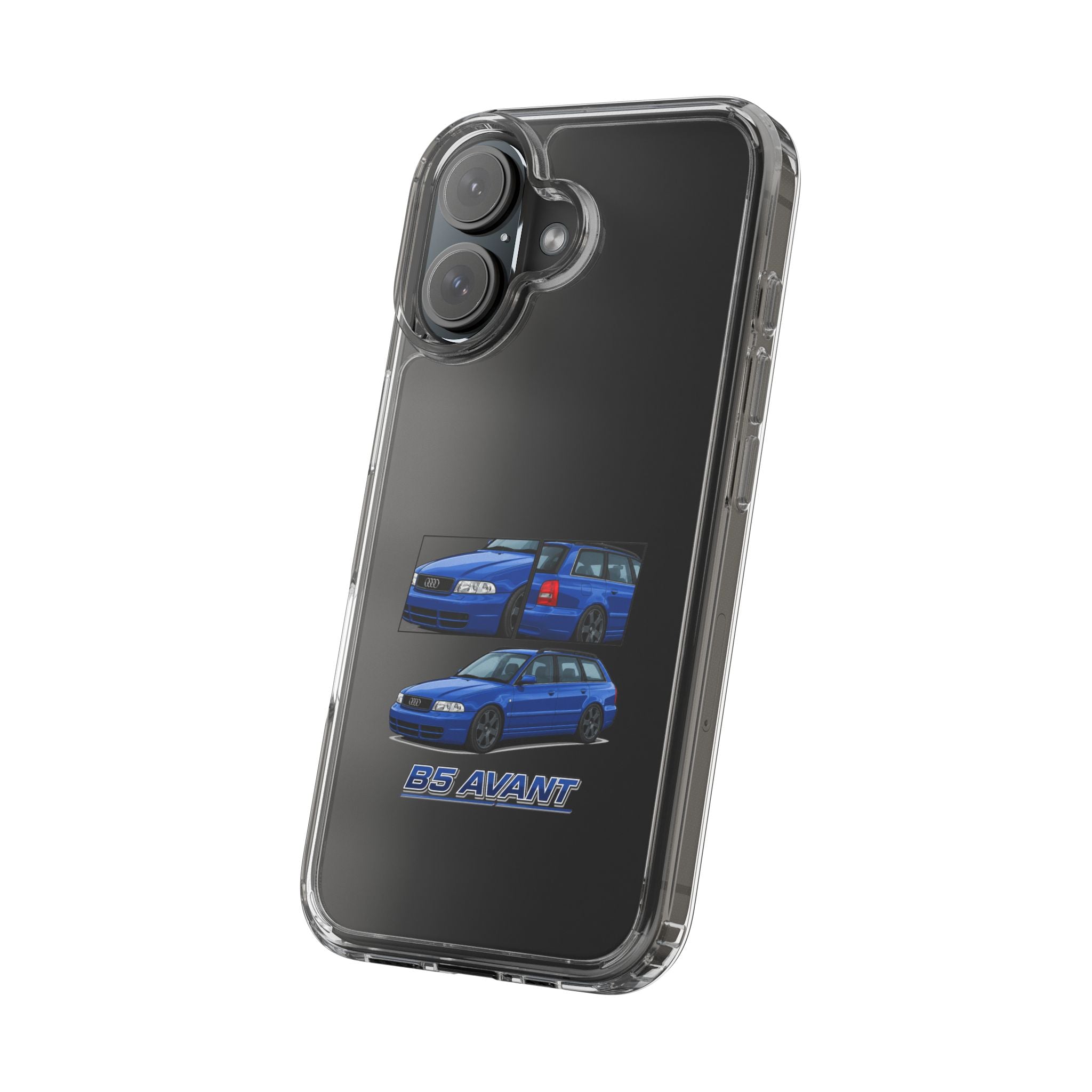 BLUE AUDI A4 B5 AVANT PHONE CASE